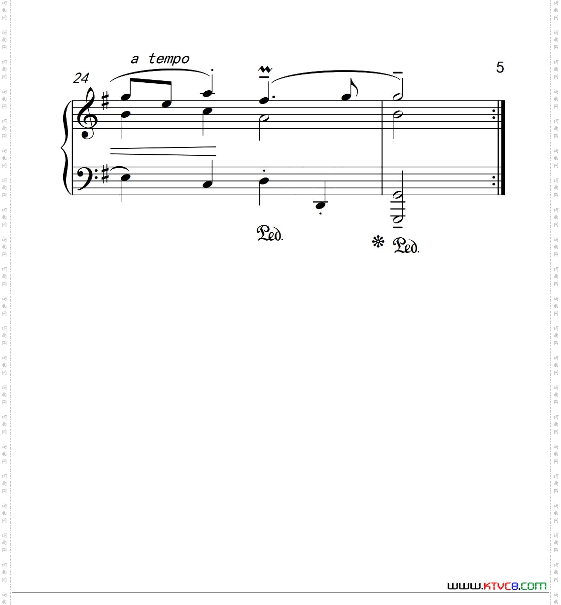 第四级A组加伏特中国音乐学院钢琴考级作品1~6级_第四级A组 加伏特中国音乐学院钢琴考级作品1~6级