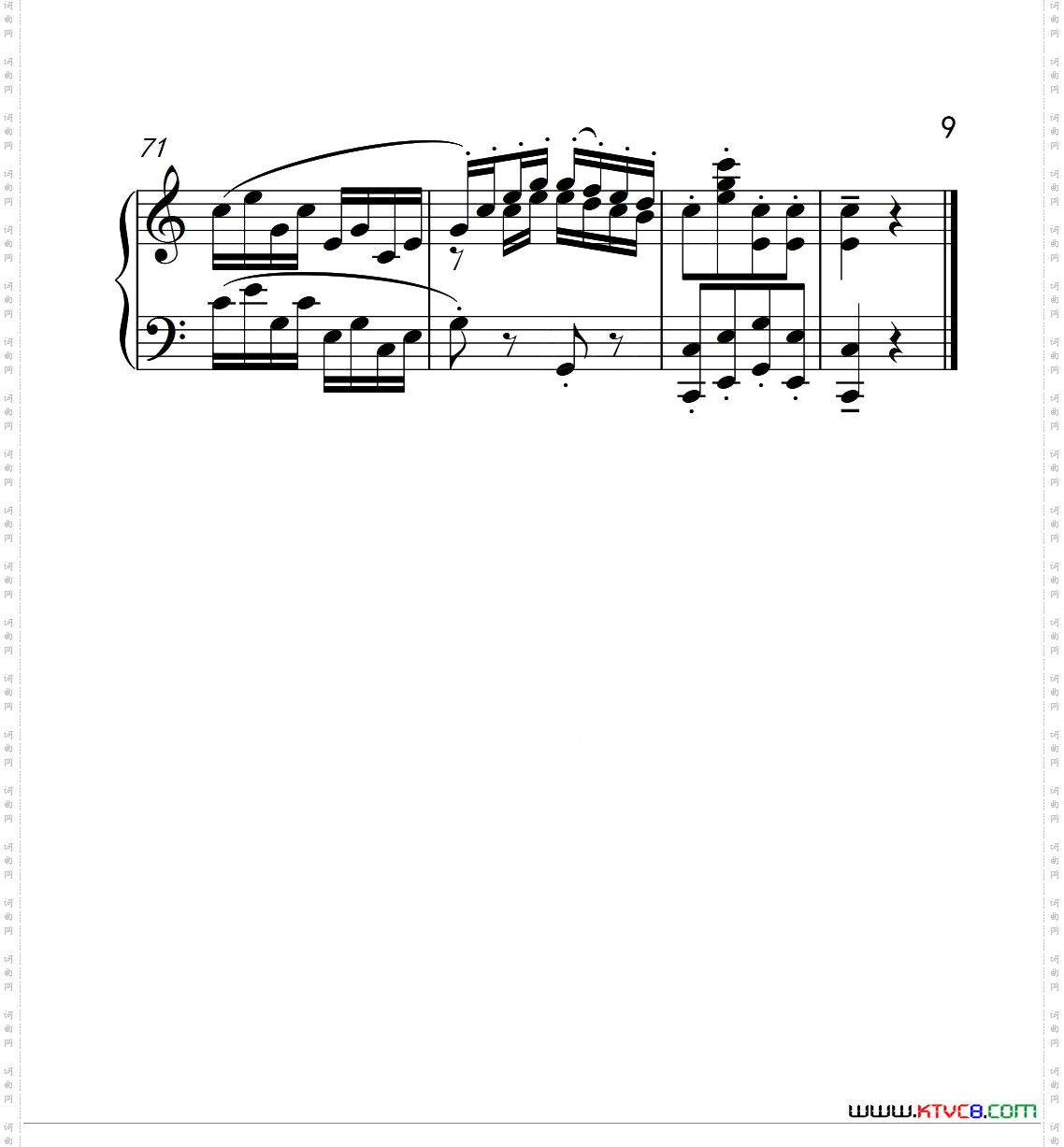 第六级B组C大调奏鸣曲中国音乐学院钢琴考级作品1~6级_第六级B组 C大调奏鸣曲中国音乐学院钢琴考级作品1~6级