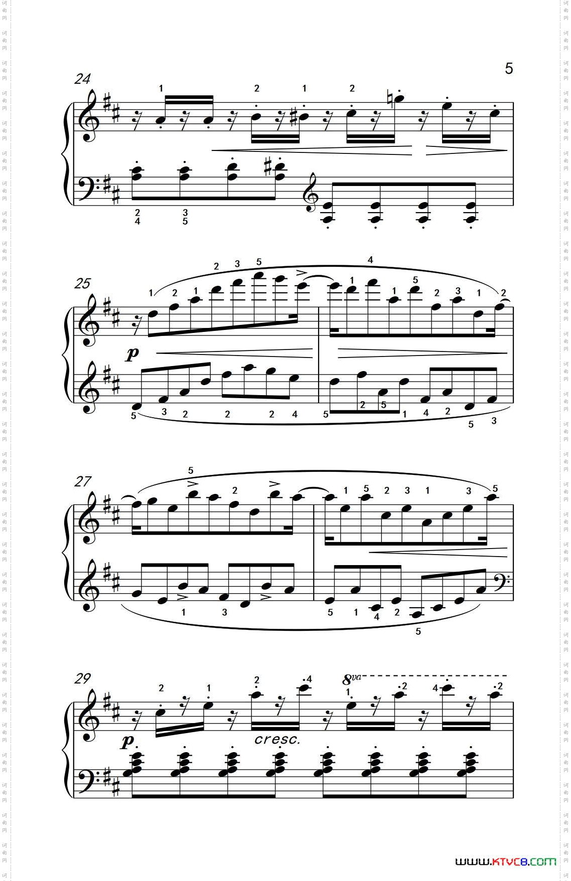 第四级1.练习曲中央音乐学院钢琴业余考级教程4-6级_第四级 1.练习曲中央音乐学院 钢琴业余考级教程 4-6级