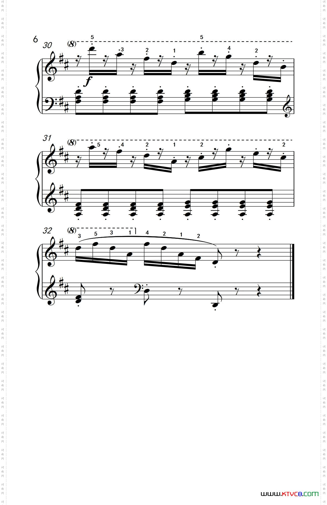 第四级1.练习曲中央音乐学院钢琴业余考级教程4-6级_第四级 1.练习曲中央音乐学院 钢琴业余考级教程 4-6级