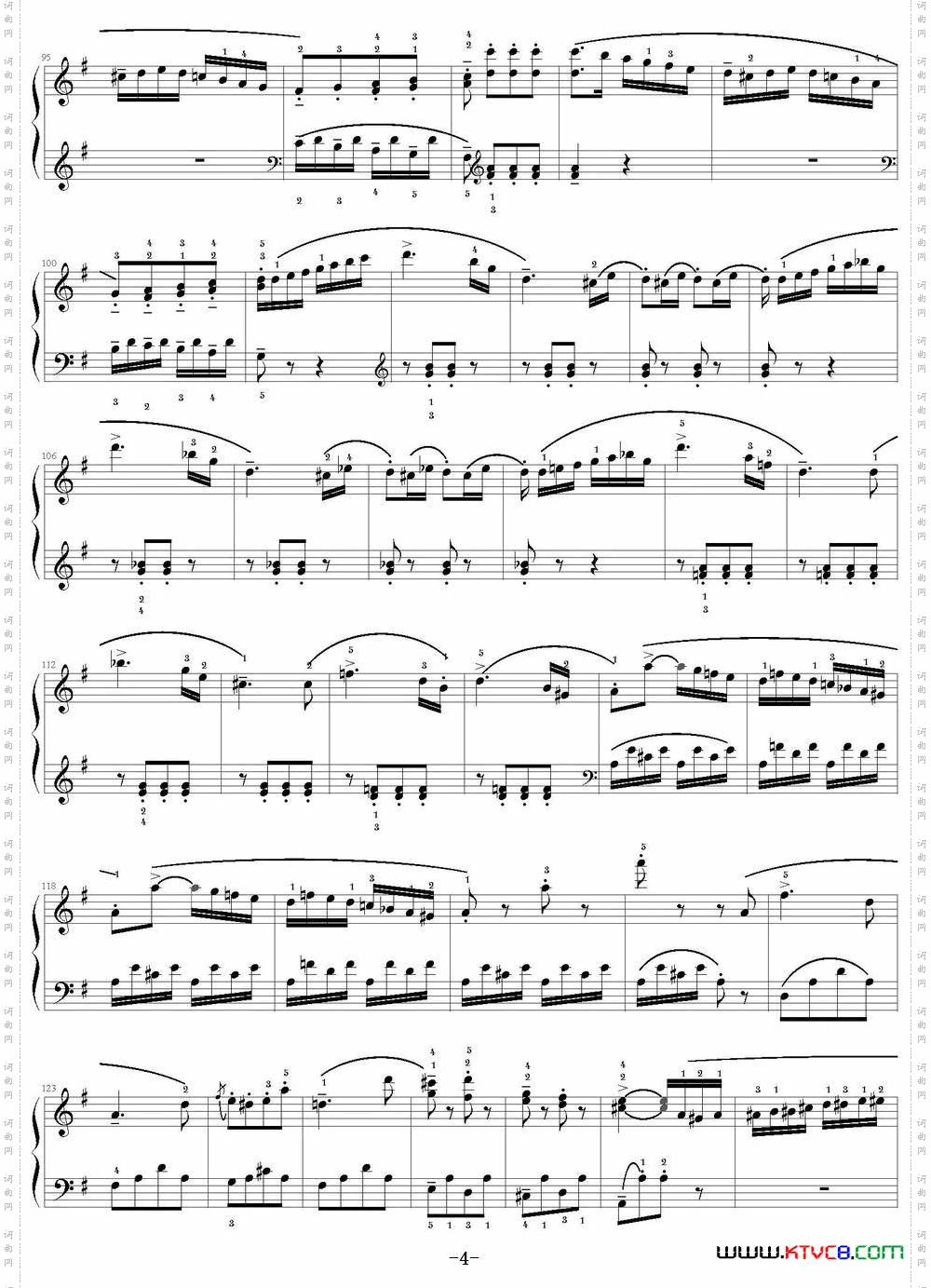 库劳C大调钢琴小奏鸣曲Op.55，No.2足球小将制谱版