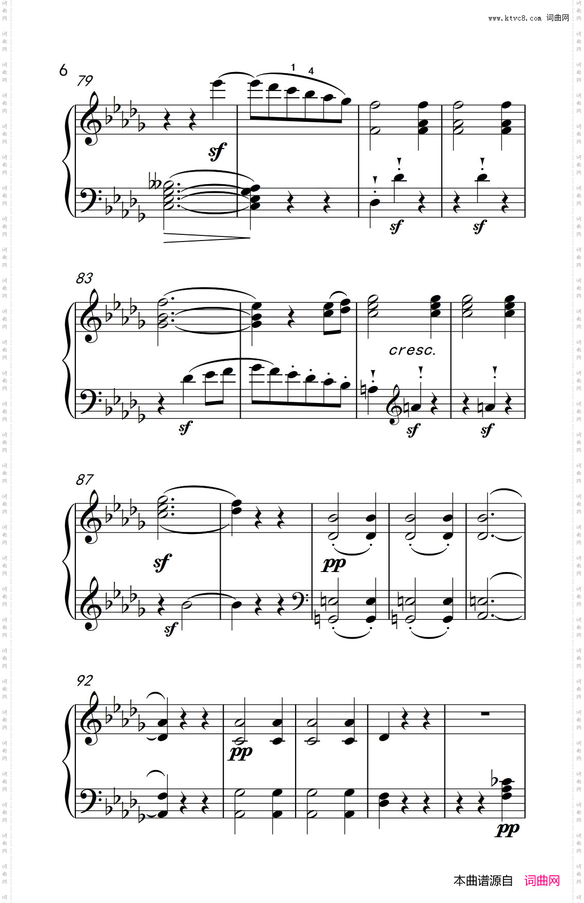 奏鸣曲Opus10Nr.2第二乐章_贝多芬奏鸣曲集 2