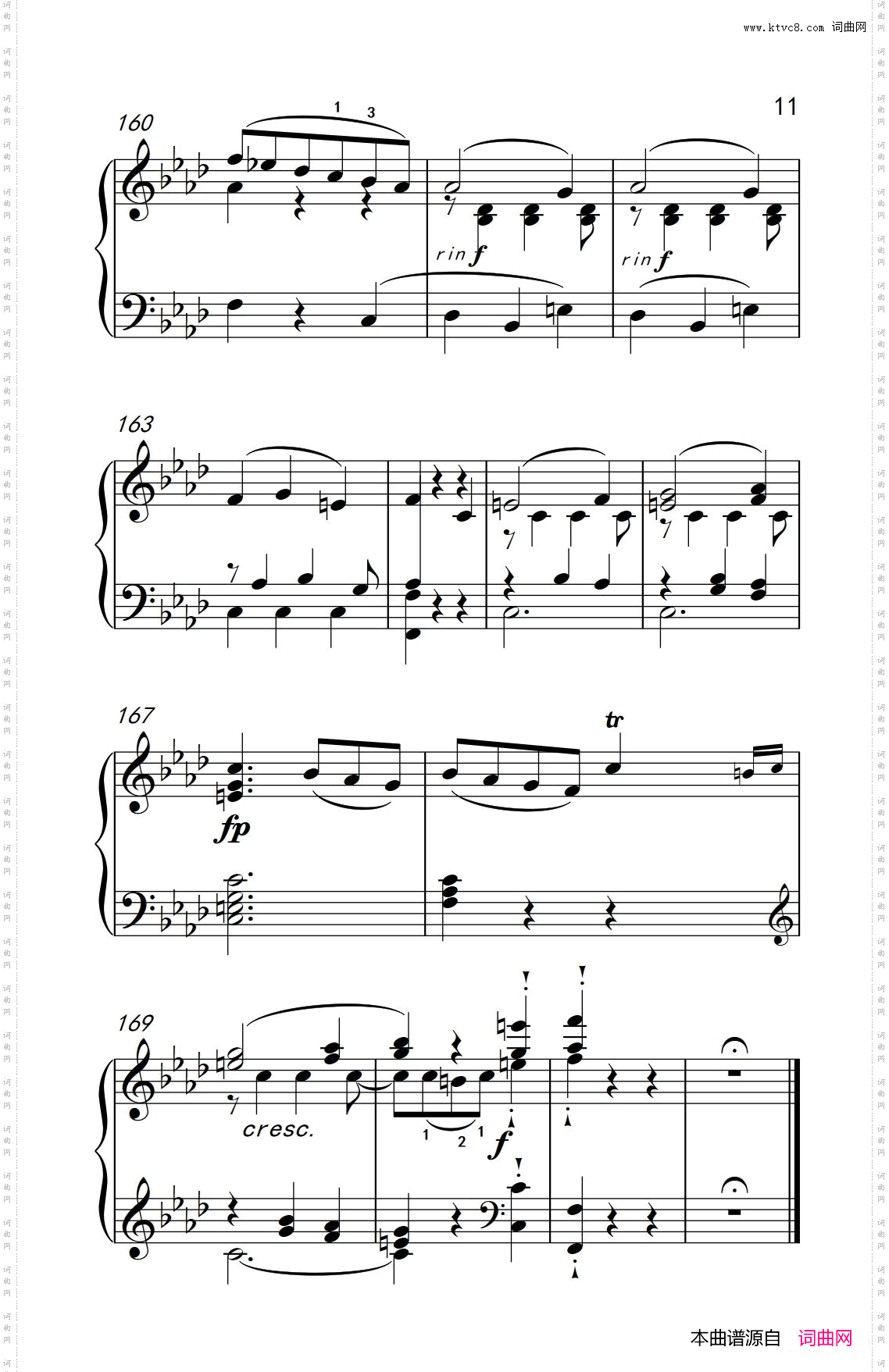 奏鸣曲Opus10Nr.2第二乐章_贝多芬奏鸣曲集 2
