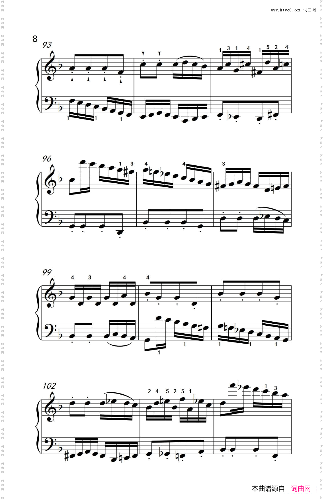 奏鸣曲Opus10Nr.1第三乐章_贝多芬奏鸣曲集 2