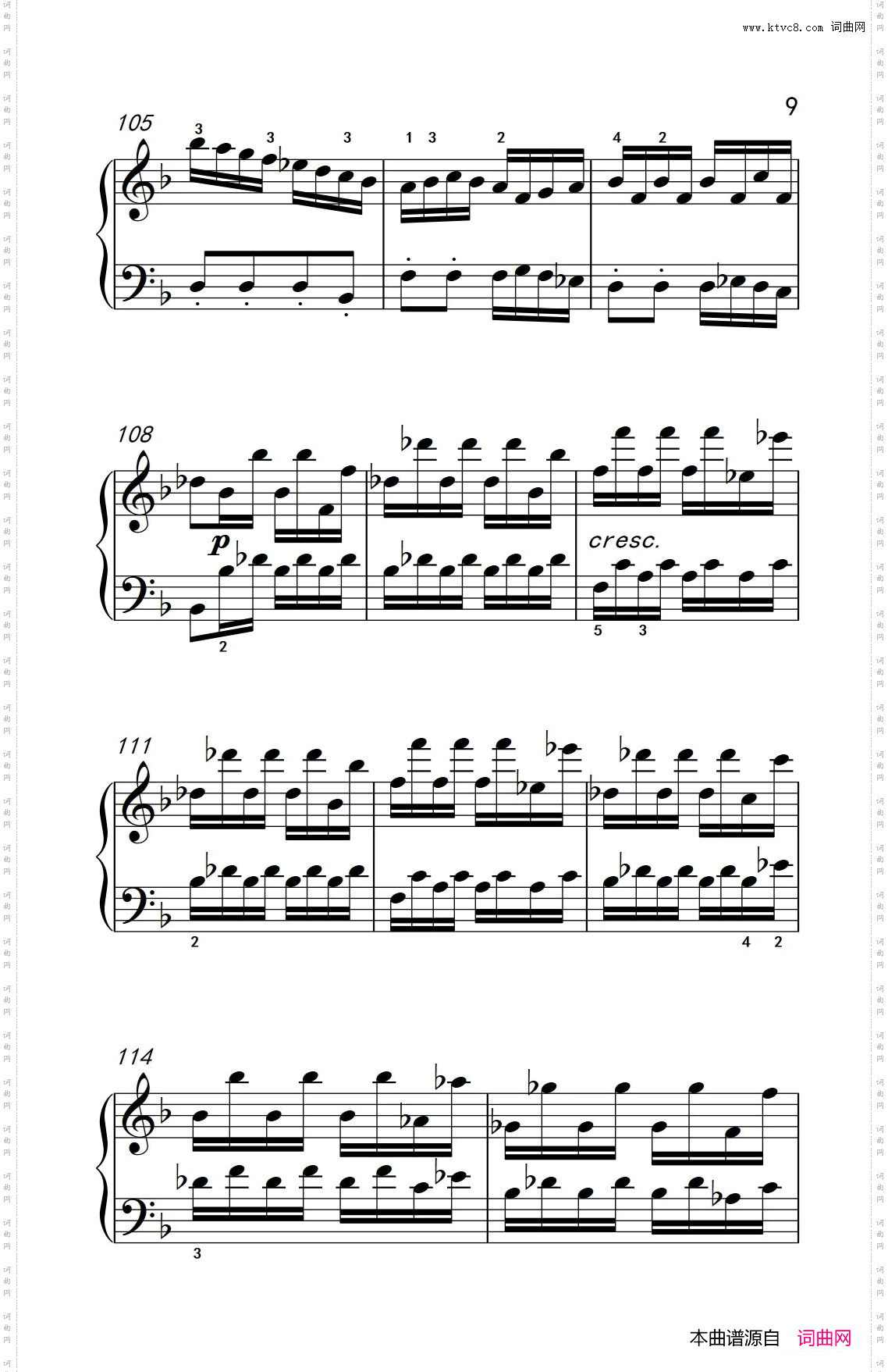 奏鸣曲Opus10Nr.1第三乐章_贝多芬奏鸣曲集 2