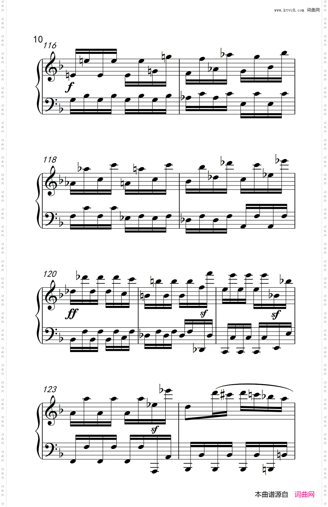 奏鸣曲Opus10Nr.1第三乐章_贝多芬奏鸣曲集 2