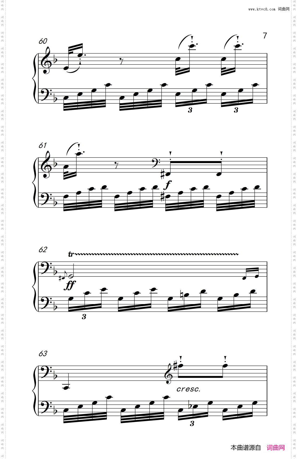 奏鸣曲Opus10Nr.1第一乐章_贝多芬奏鸣曲集 2