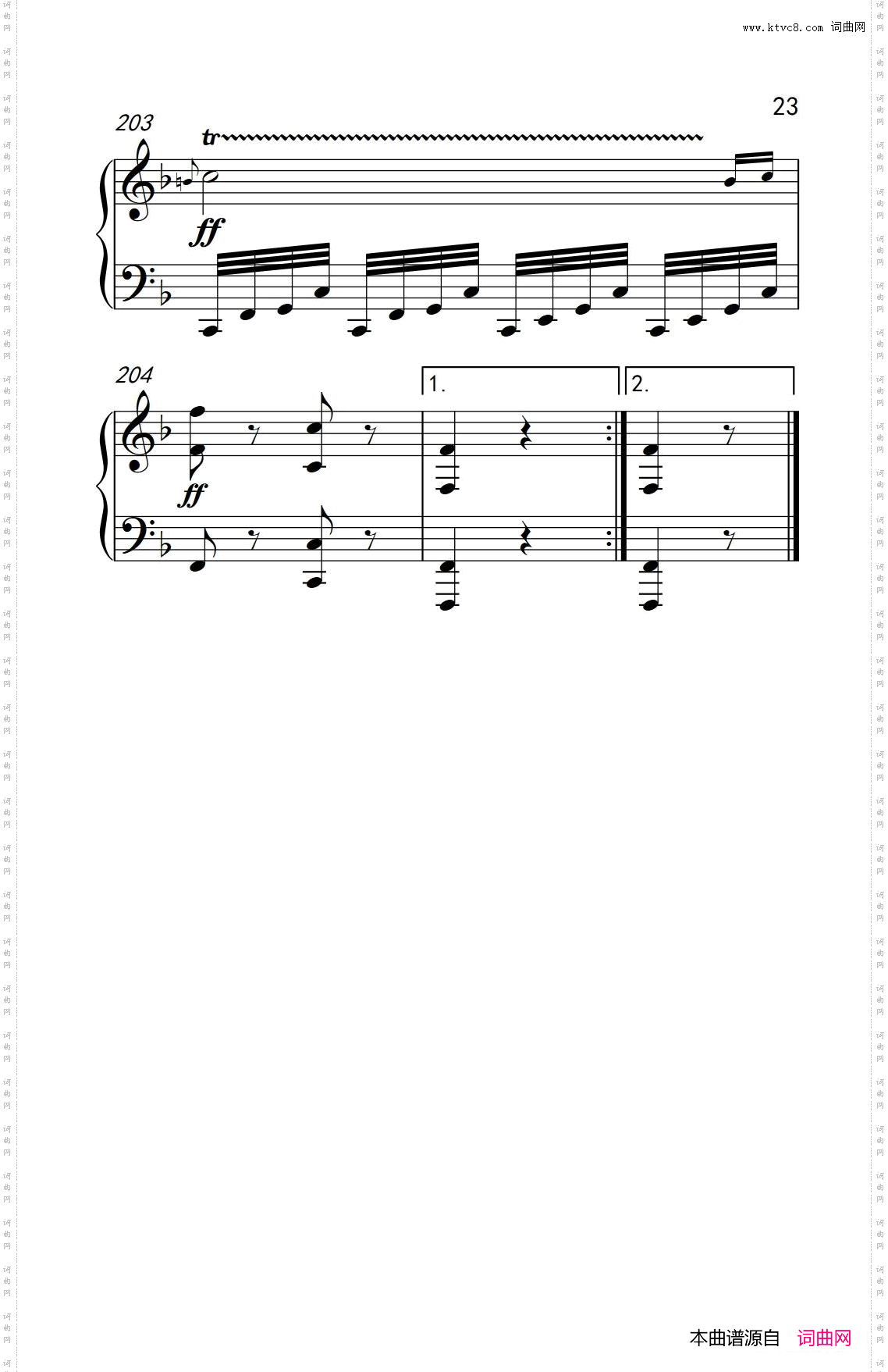 奏鸣曲Opus10Nr.1第一乐章_贝多芬奏鸣曲集 2