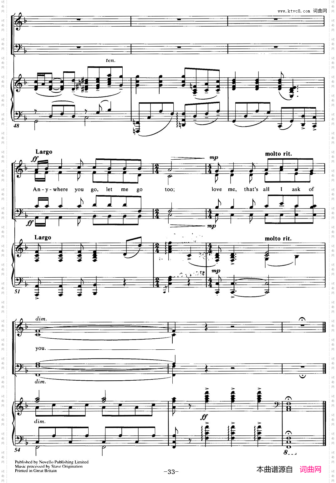 Cho-ralSuitefromThePhantomoftheOpera5ALLIASKOFYOU、四重奏_Cho-ral Suite from The Phantom of the Opera5 ALL I ASK OF YOU、四重奏