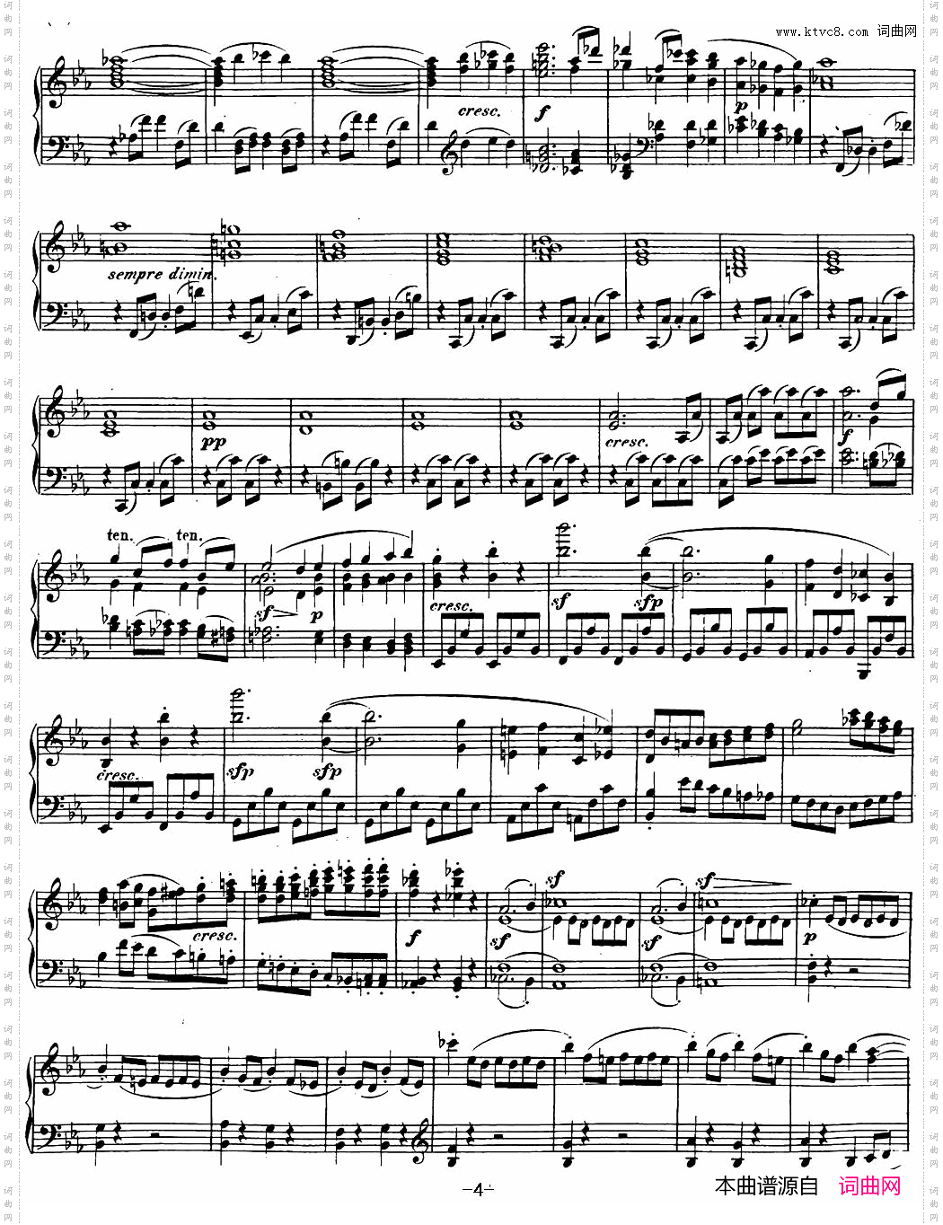 Sonate奏鸣曲