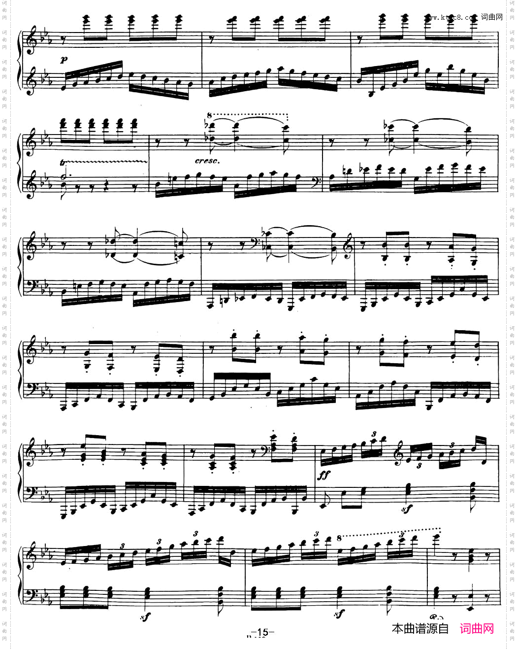 Sonate奏鸣曲