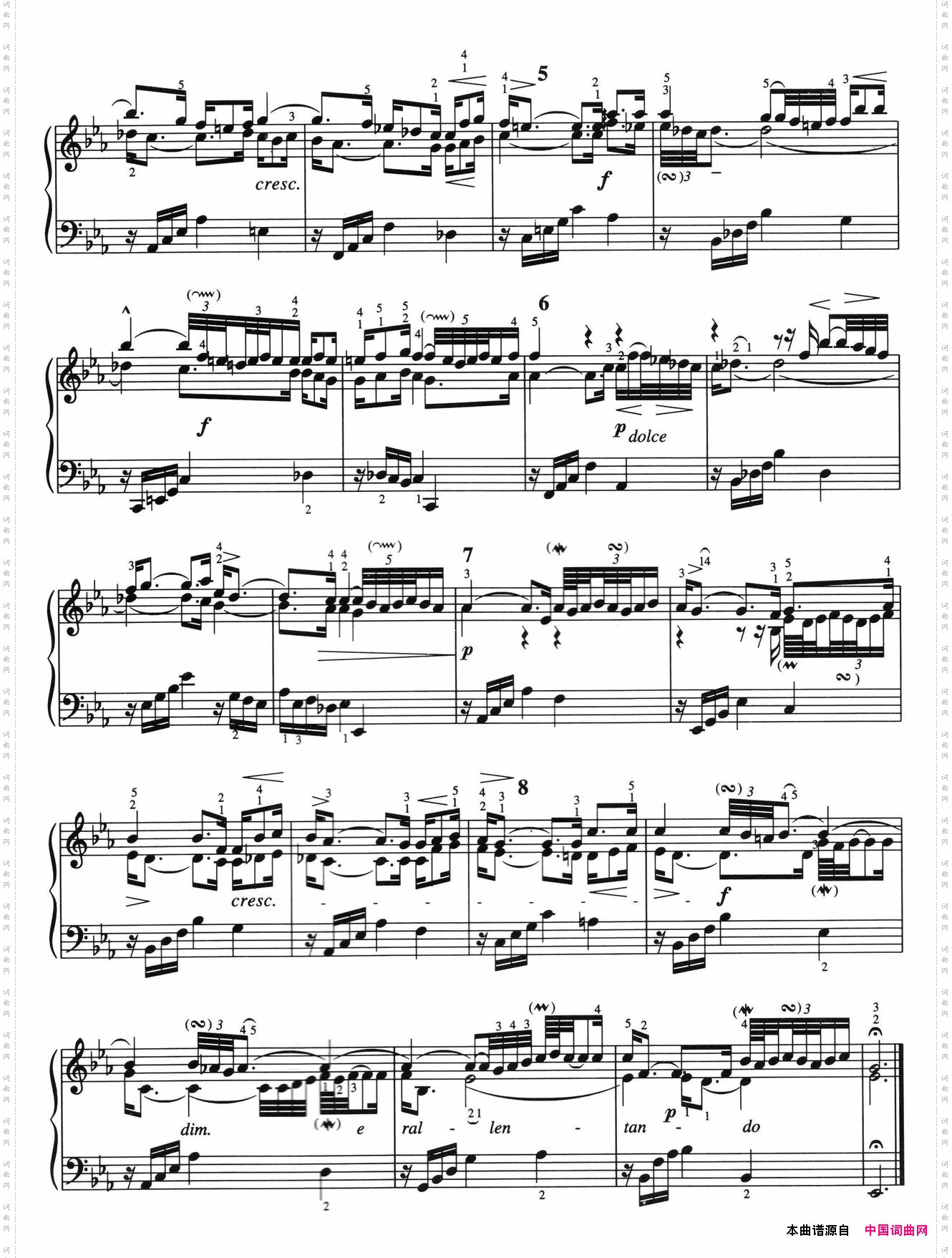 三部创意曲No·5人音2000·10首版_三部创意曲 No·5人音2000·10首版