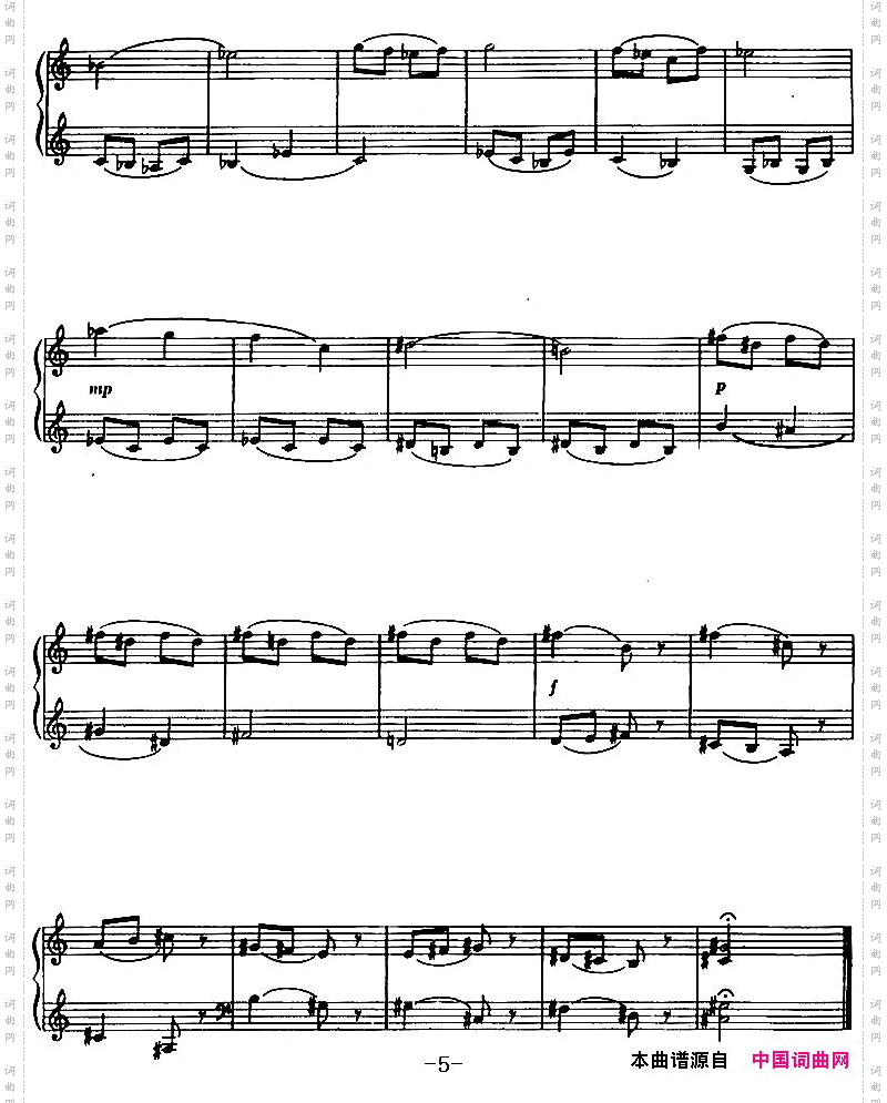 钢琴简易练习曲十六首丁善德作品三十一号