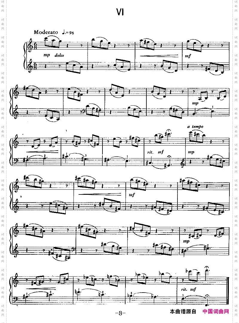 钢琴简易练习曲十六首丁善德作品三十一号