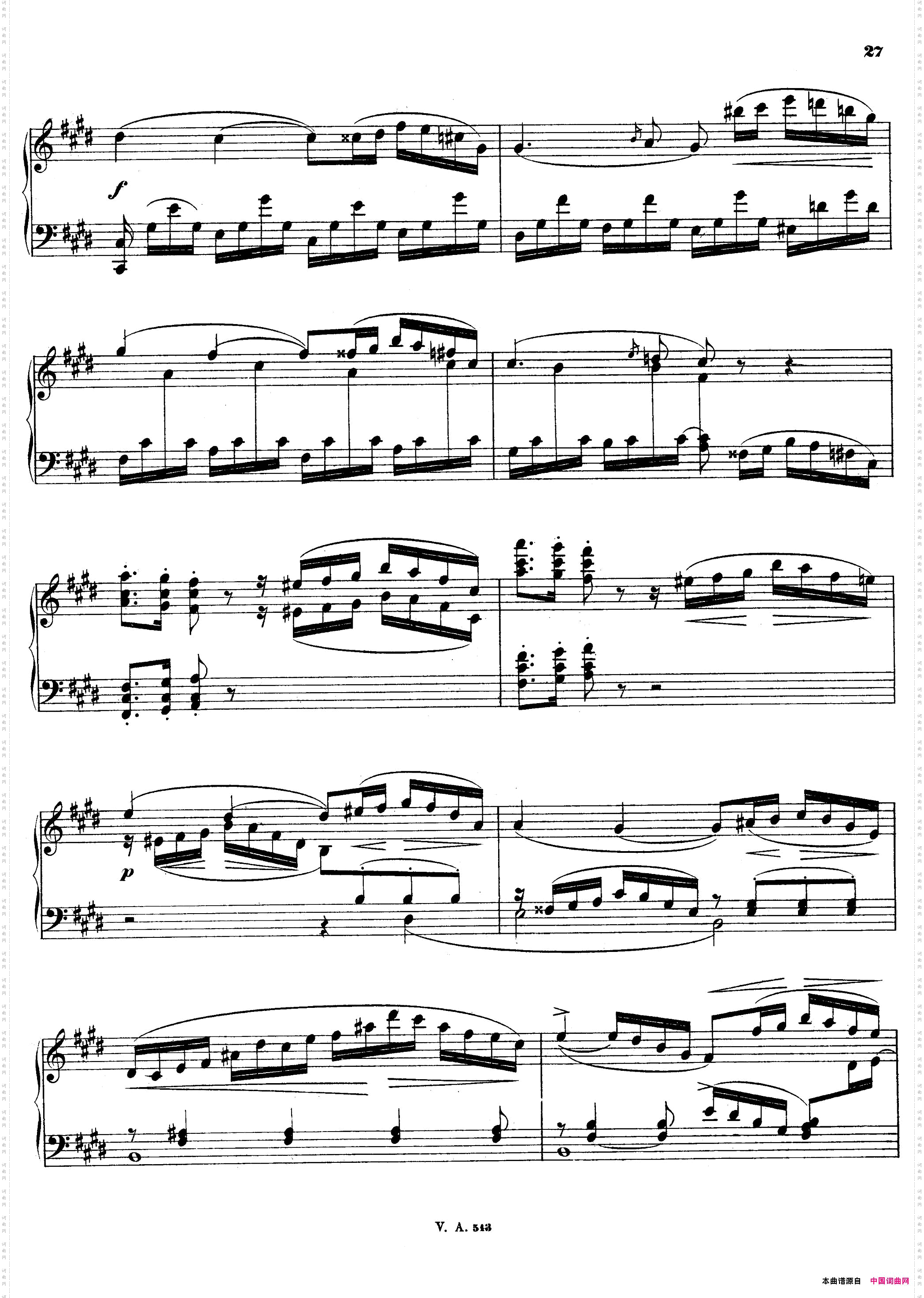 升c小调第一钢琴奏鸣曲Op·6