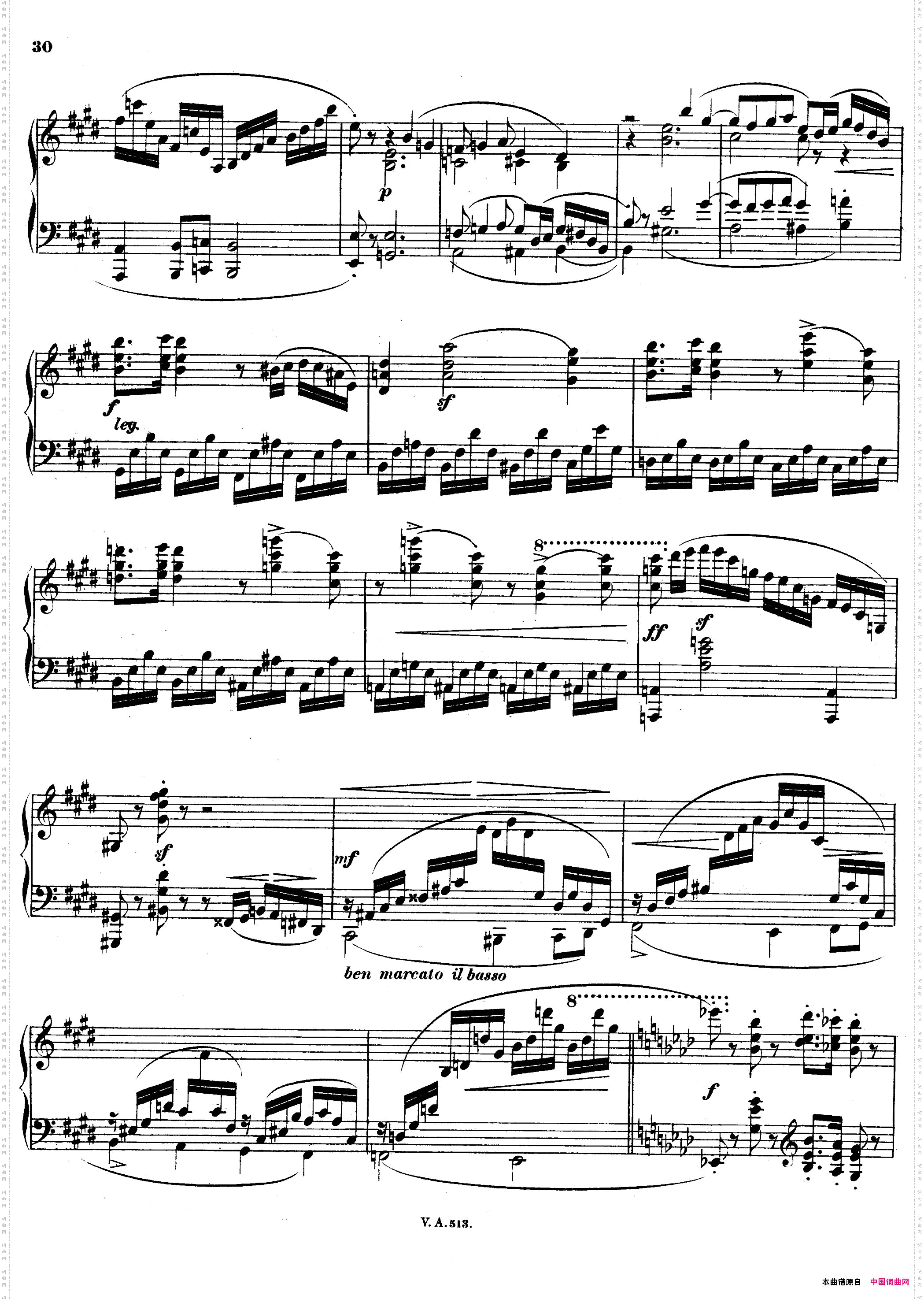 升c小调第一钢琴奏鸣曲Op·6