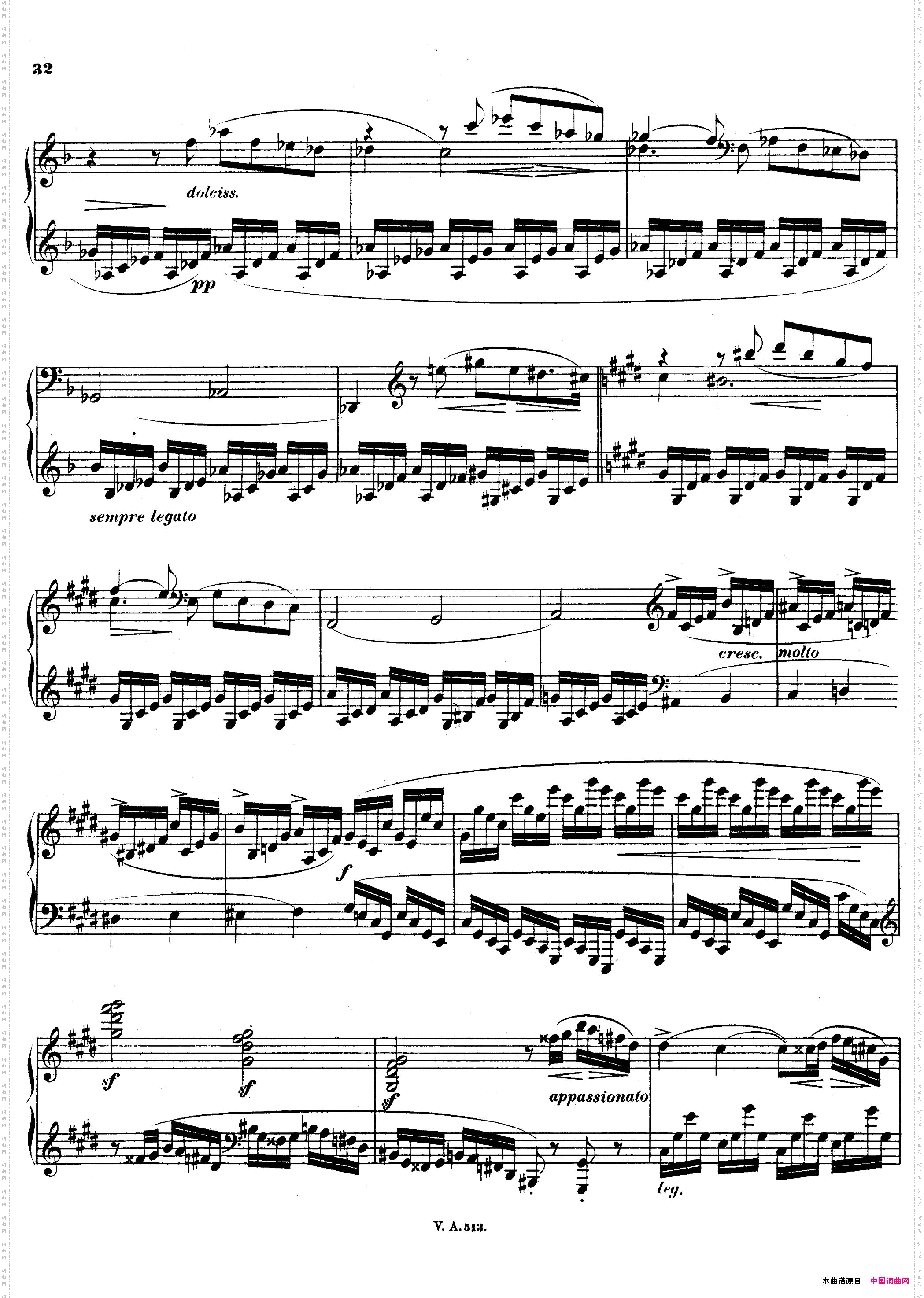 升c小调第一钢琴奏鸣曲Op·6