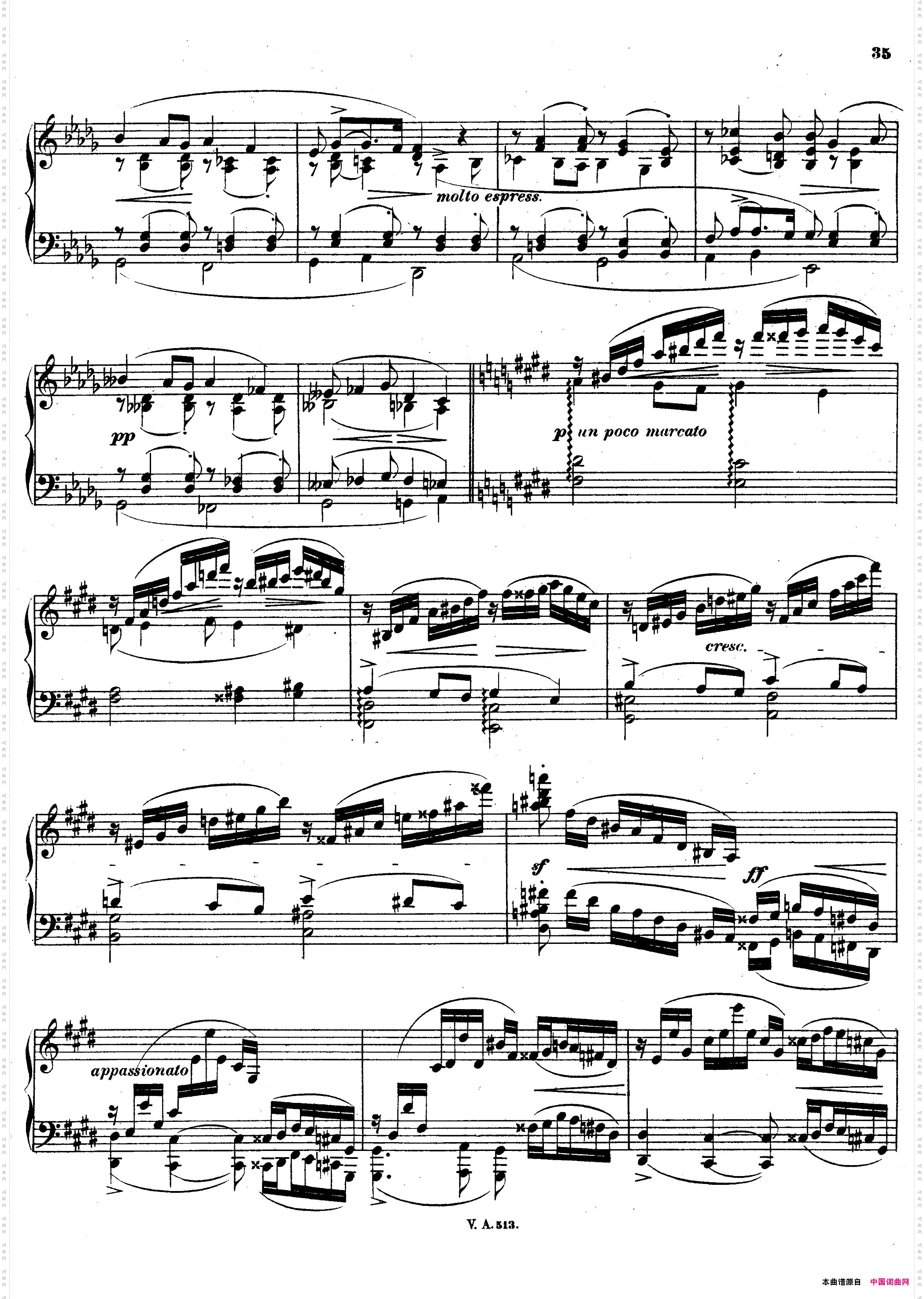 升c小调第一钢琴奏鸣曲Op·6