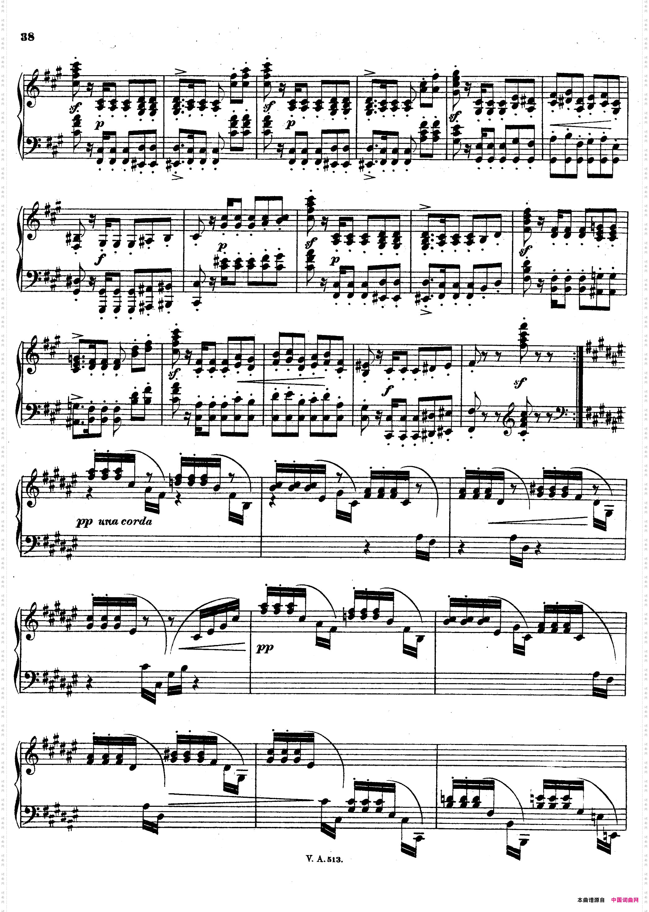 升c小调第一钢琴奏鸣曲Op·6