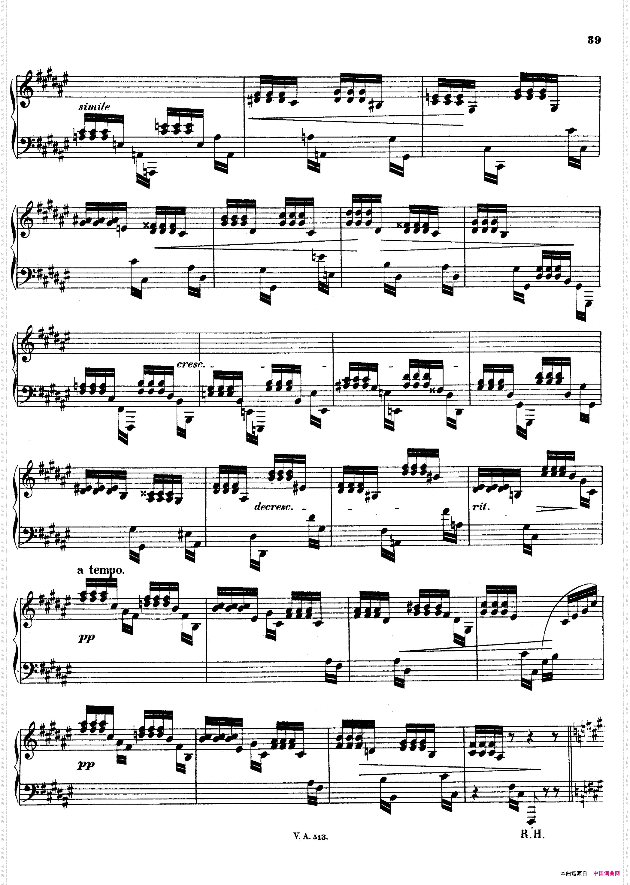 升c小调第一钢琴奏鸣曲Op·6