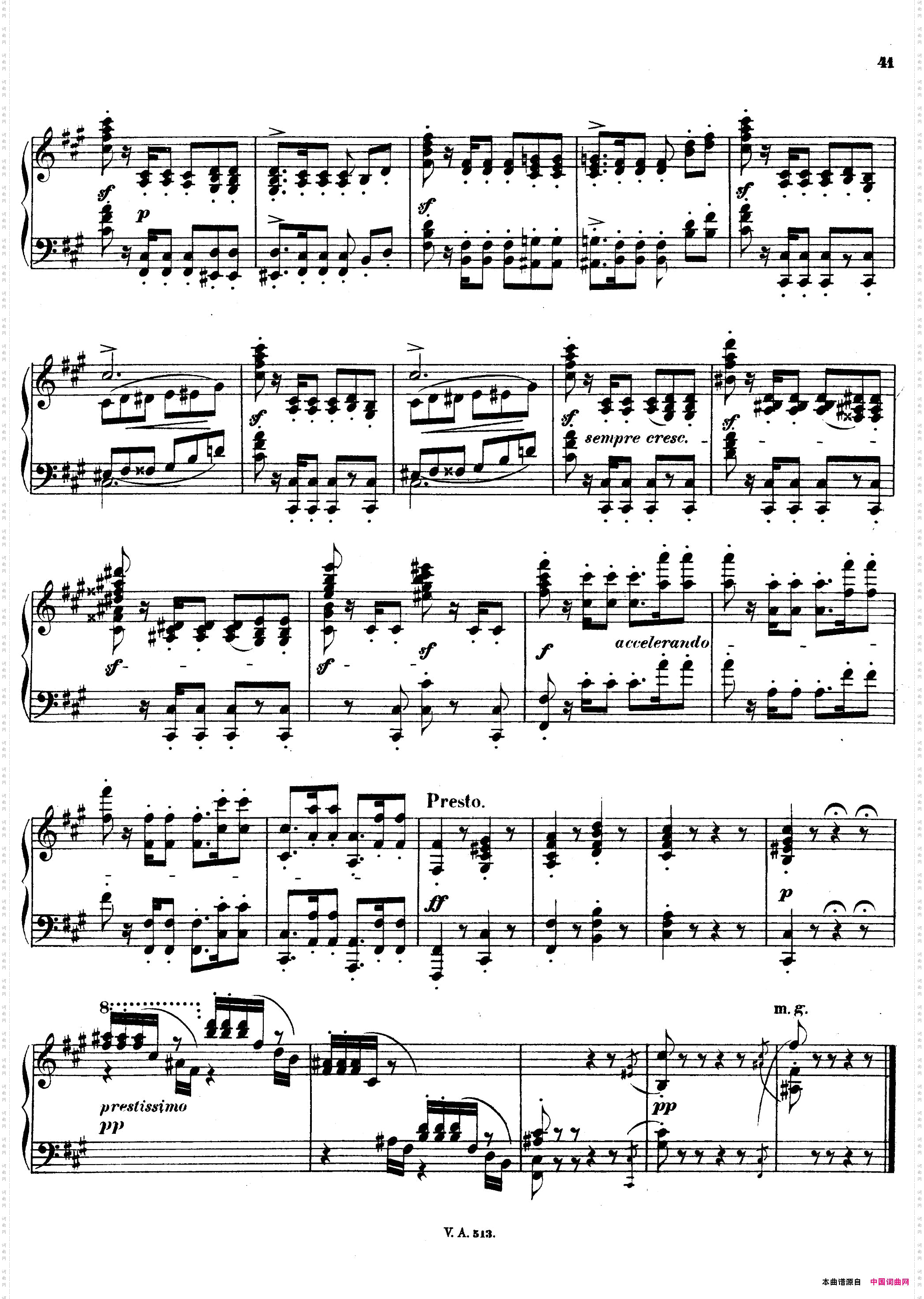 升c小调第一钢琴奏鸣曲Op·6