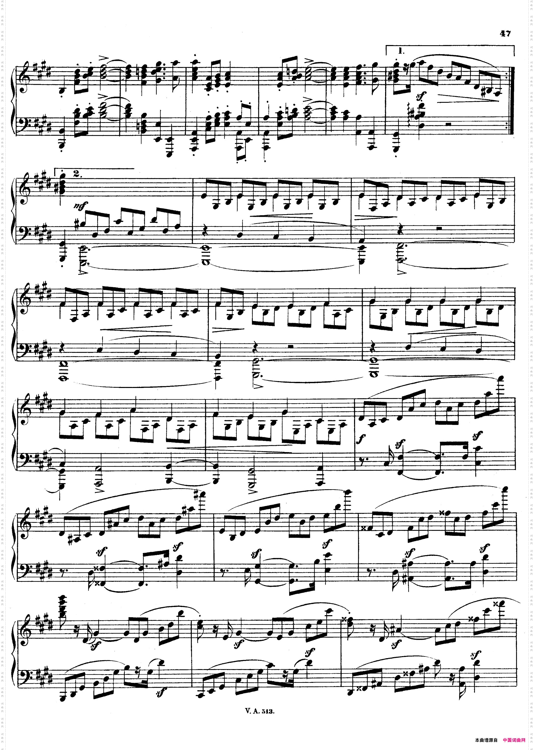 升c小调第一钢琴奏鸣曲Op·6