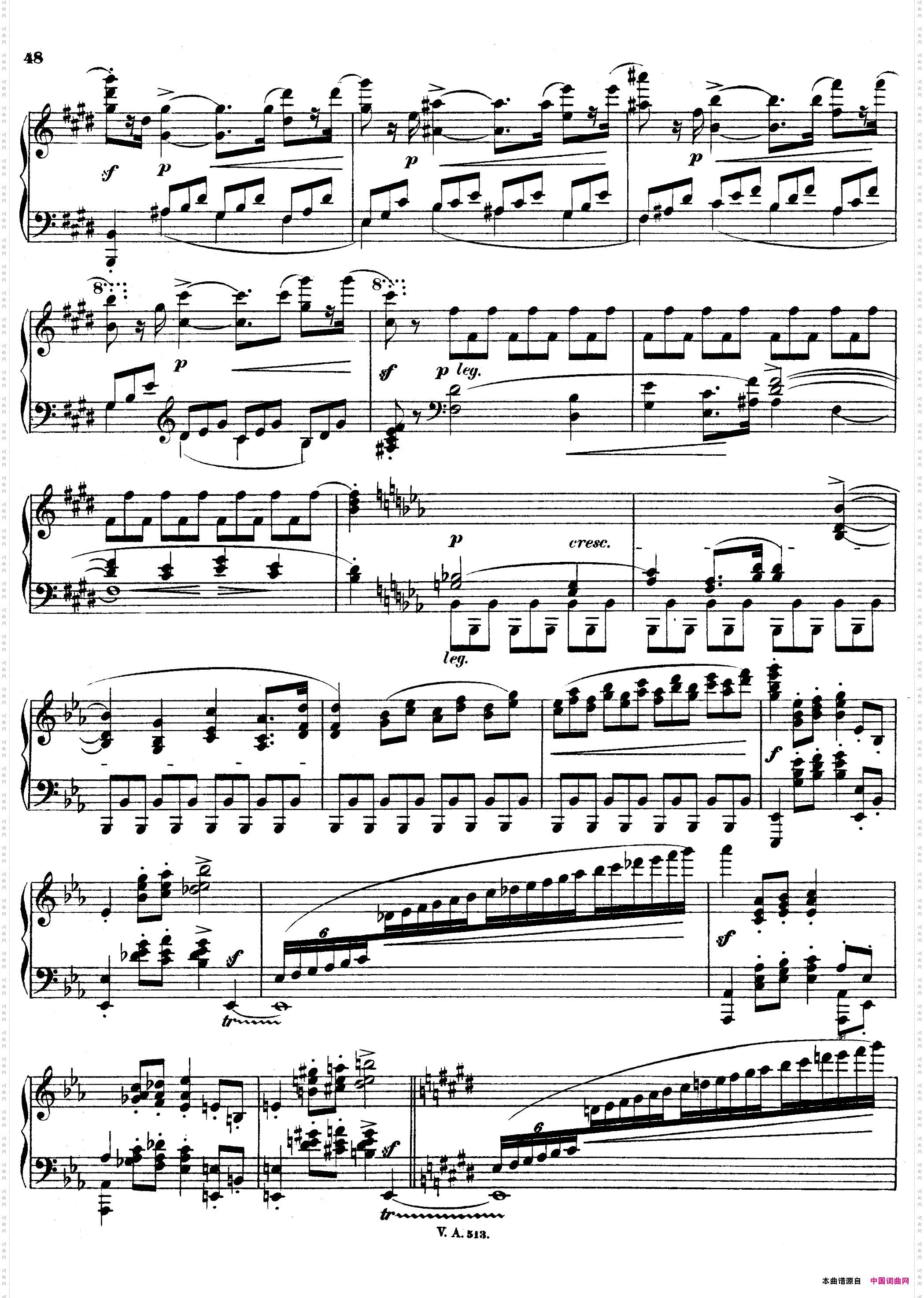 升c小调第一钢琴奏鸣曲Op·6