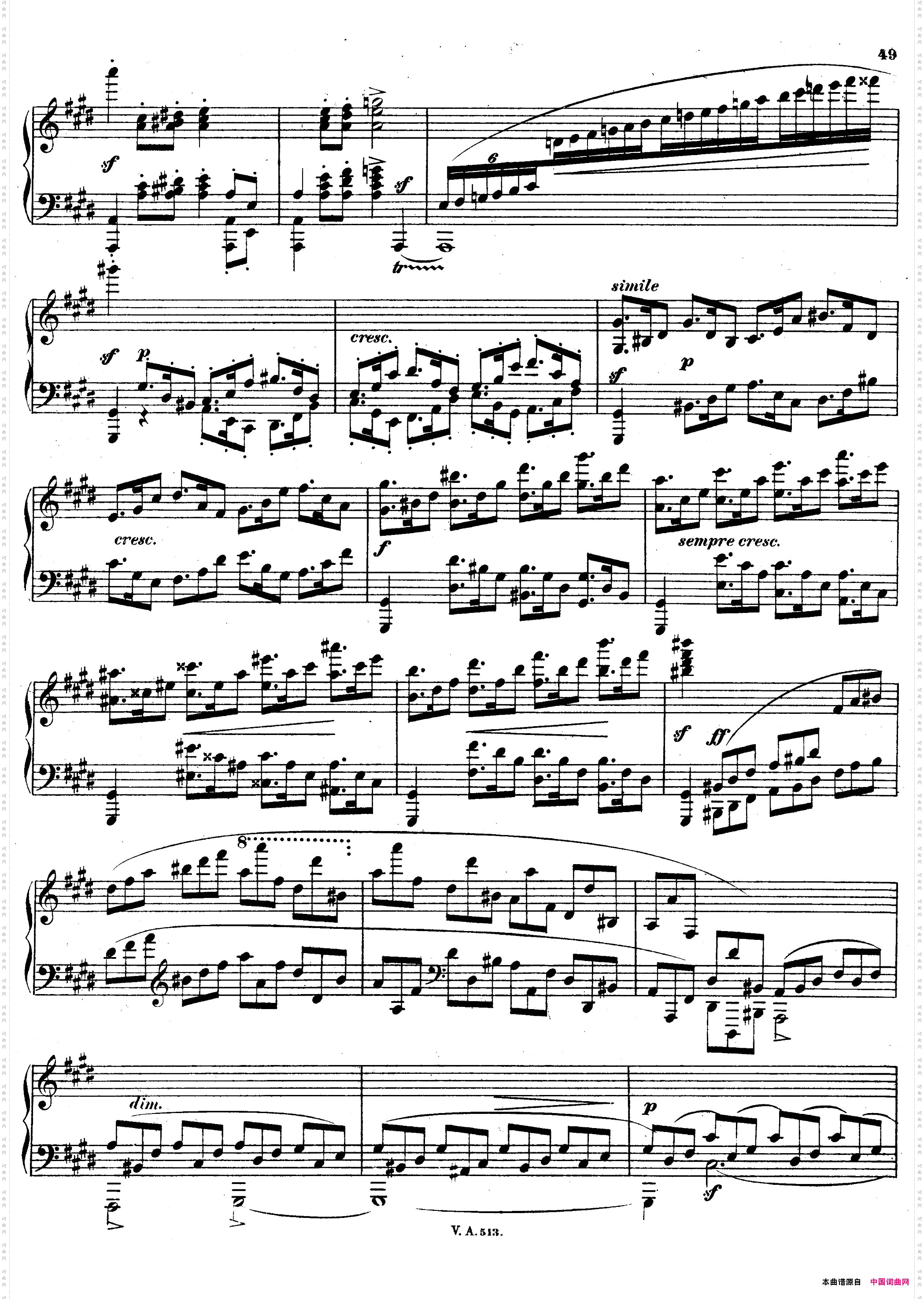 升c小调第一钢琴奏鸣曲Op·6