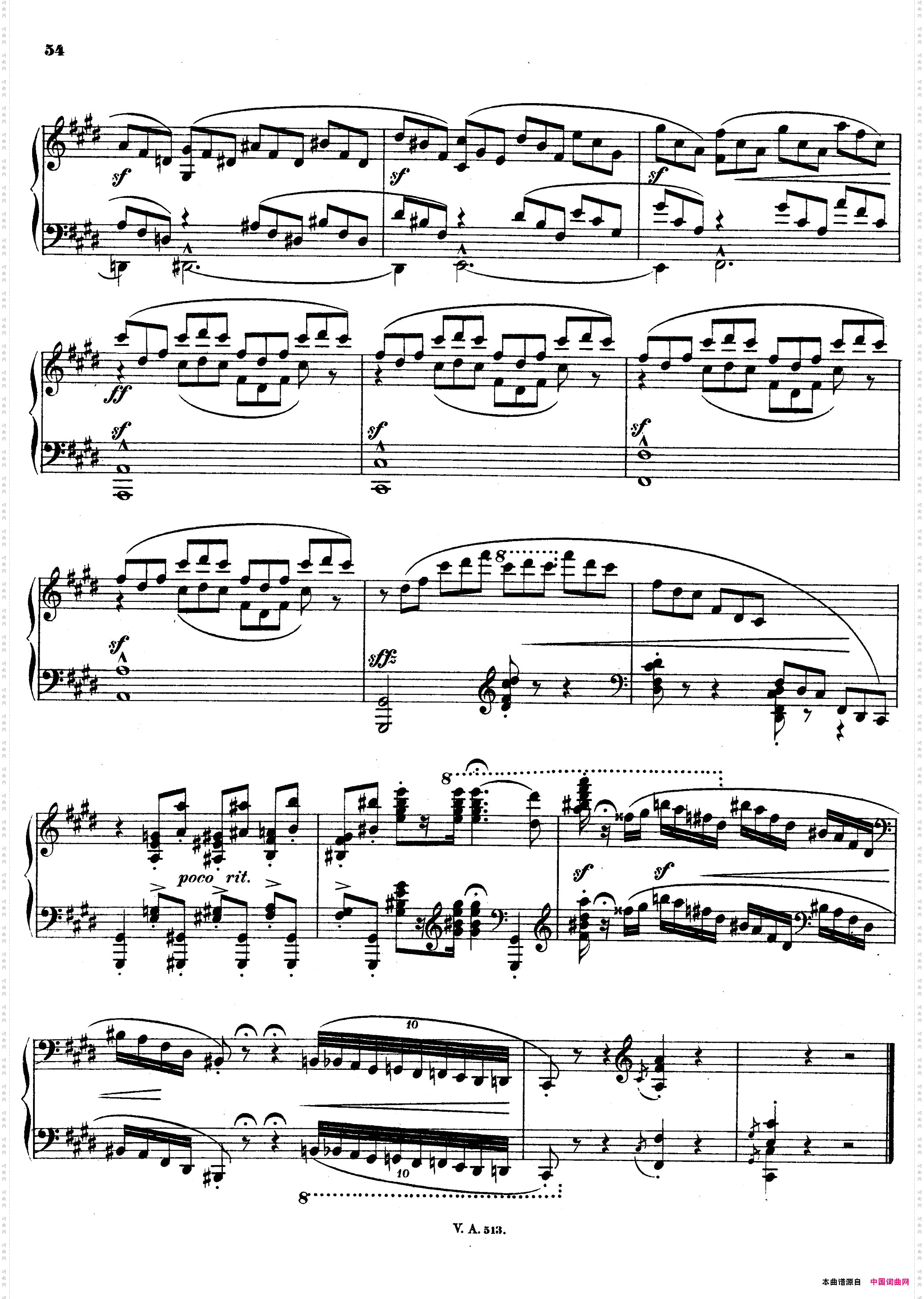 升c小调第一钢琴奏鸣曲Op·6