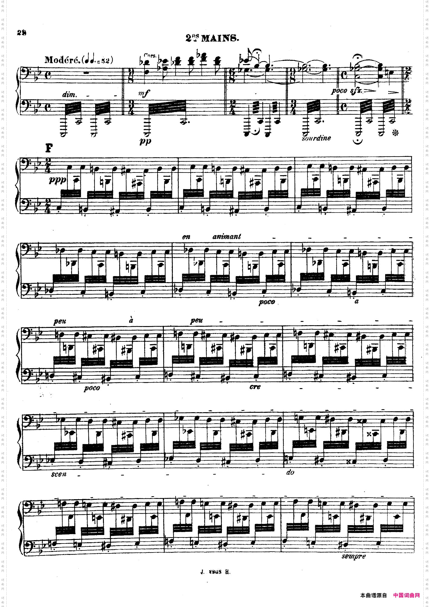 SymphonyonaFrenchMountainAirOp·25法国山歌交响曲·双钢琴·Ⅱ_Symphony on a French Mountain Air Op·25法国山歌交响曲·双钢琴·Ⅱ