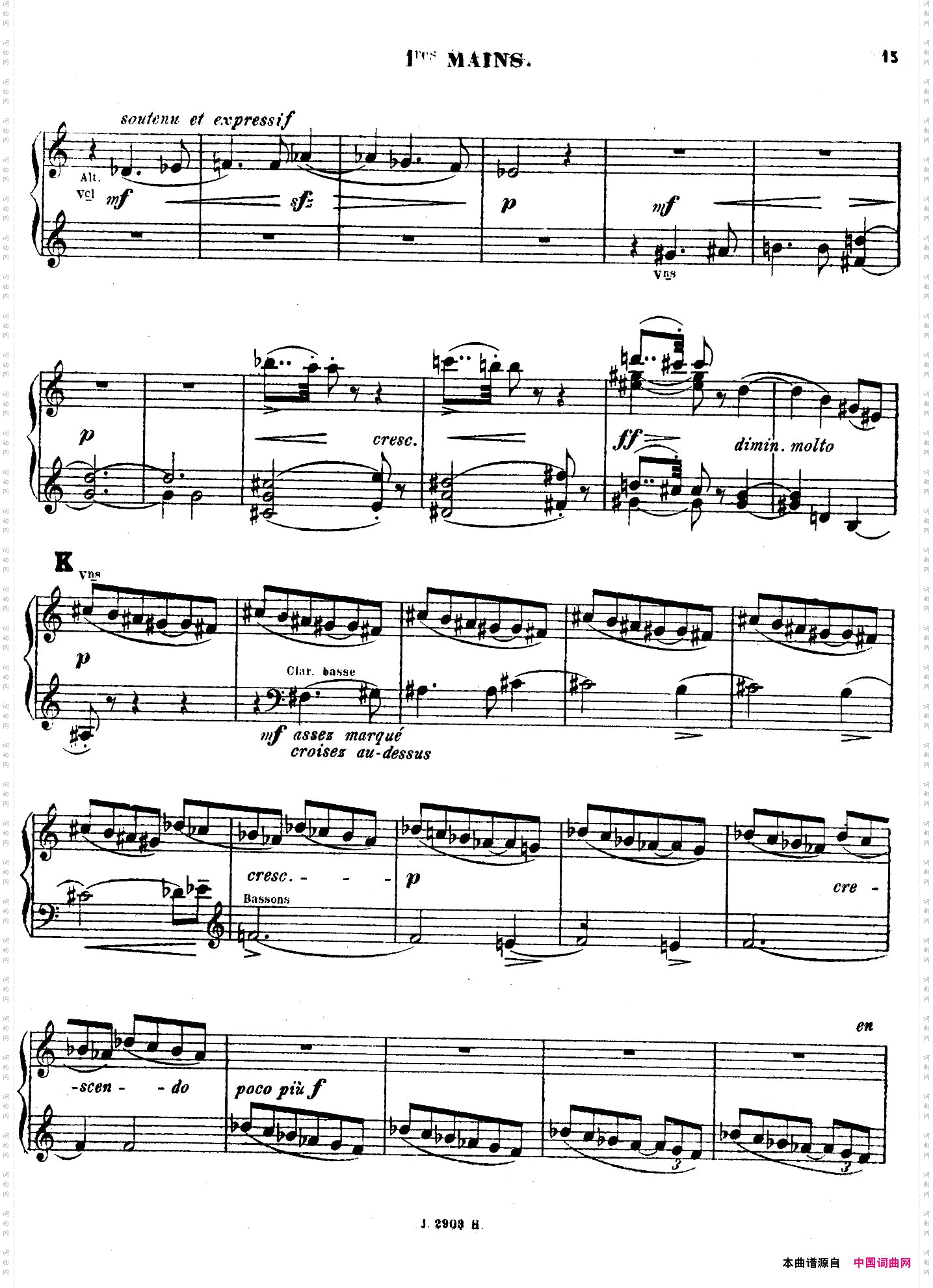 SymphonyonaFrenchMountainAirOp·25法国山歌交响曲·双钢琴·Ⅰ_Symphony on a French Mountain Air Op·25法国山歌交响曲·双钢琴·Ⅰ