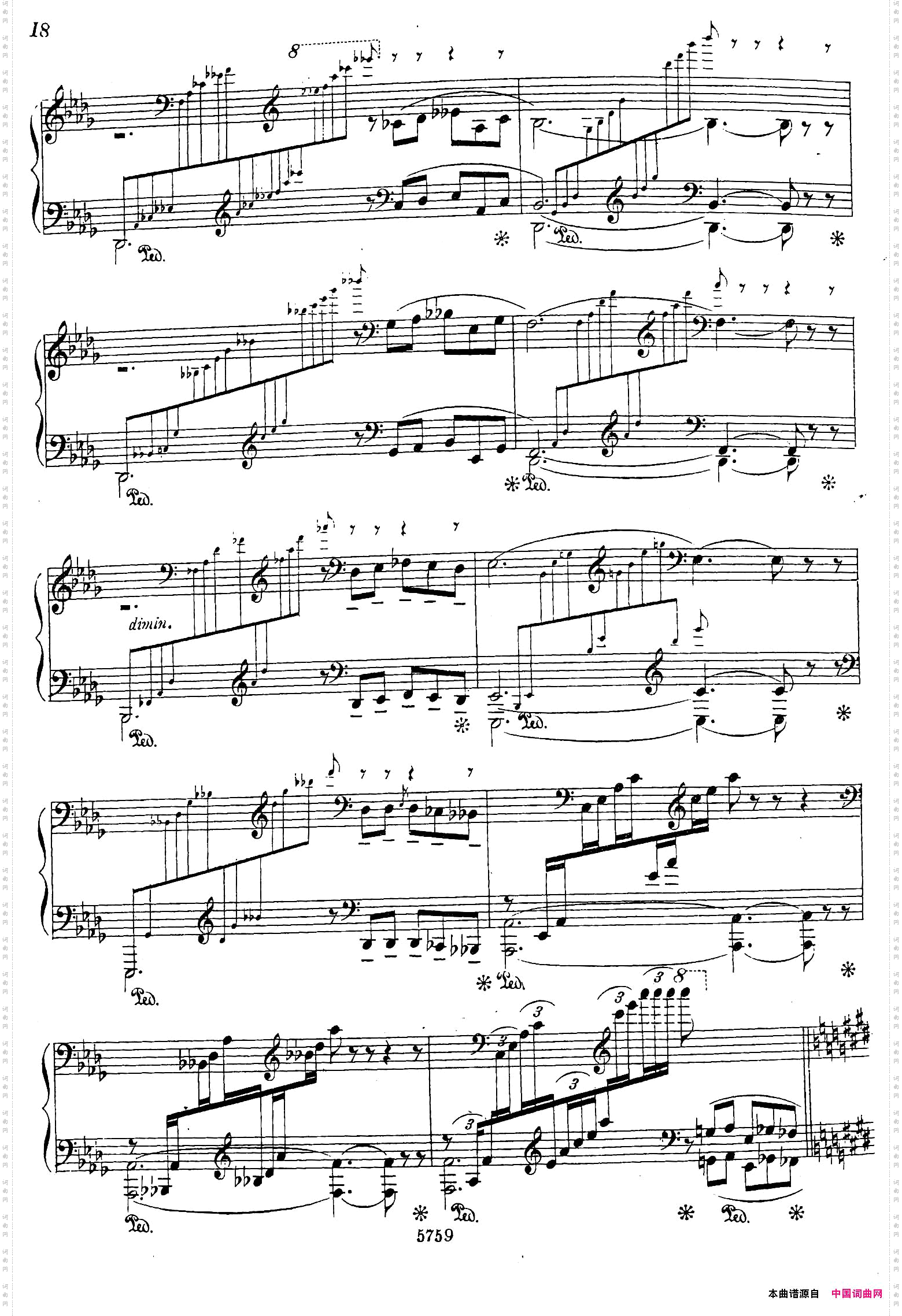 3首音乐会练习曲ThreeConcertEtudesOp·24Ⅱ_3首音乐会练习曲Three Concert Etudes Op·24Ⅱ