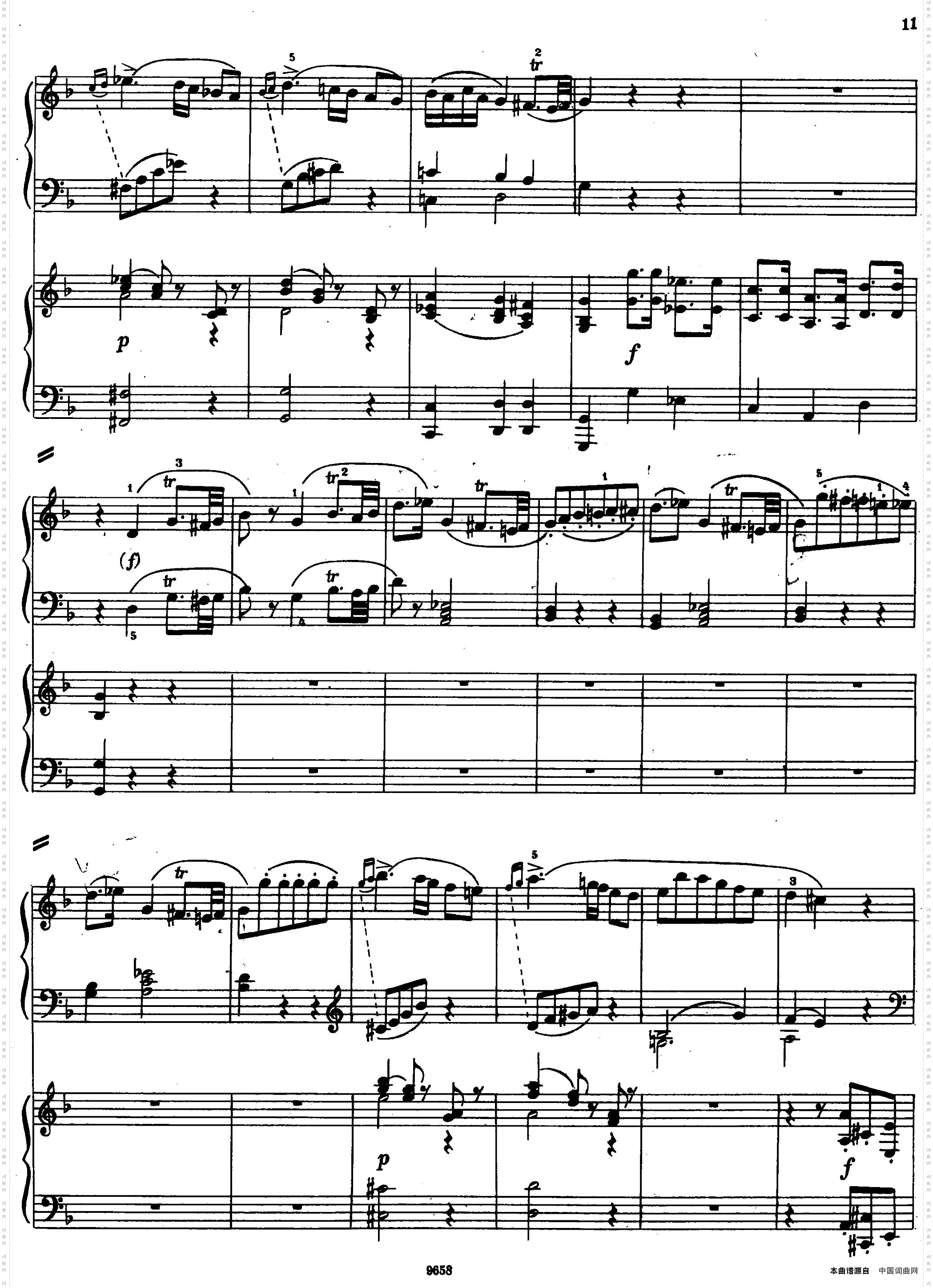 二十八部钢琴协奏曲No·11P1-15_二十八部钢琴协奏曲 No·11P1-15
