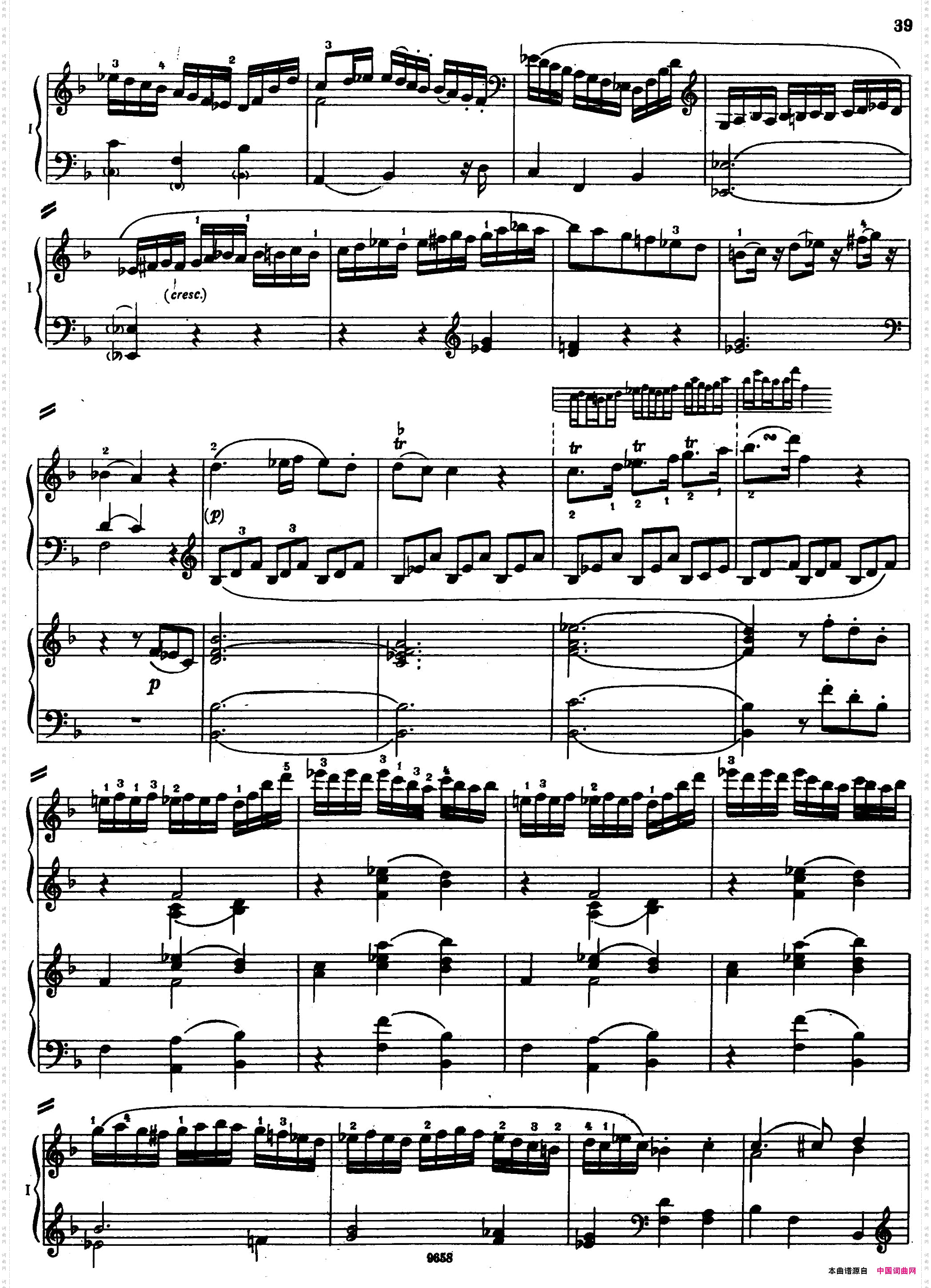 二十八部钢琴协奏曲No·11P31-42_二十八部钢琴协奏曲 No·11P31-42