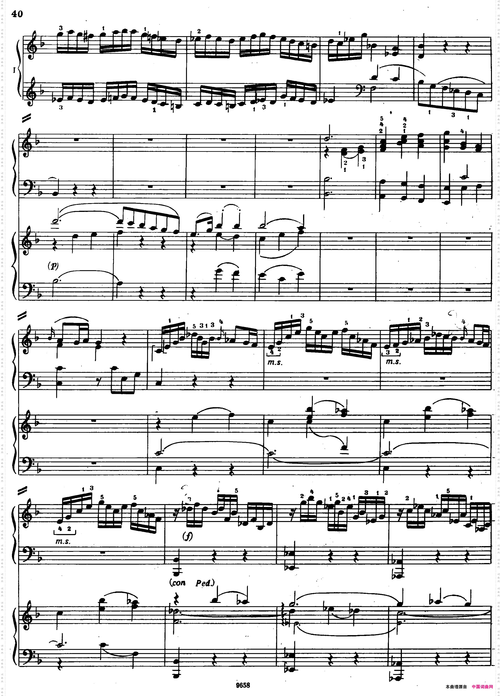 二十八部钢琴协奏曲No·11P31-42_二十八部钢琴协奏曲 No·11P31-42
