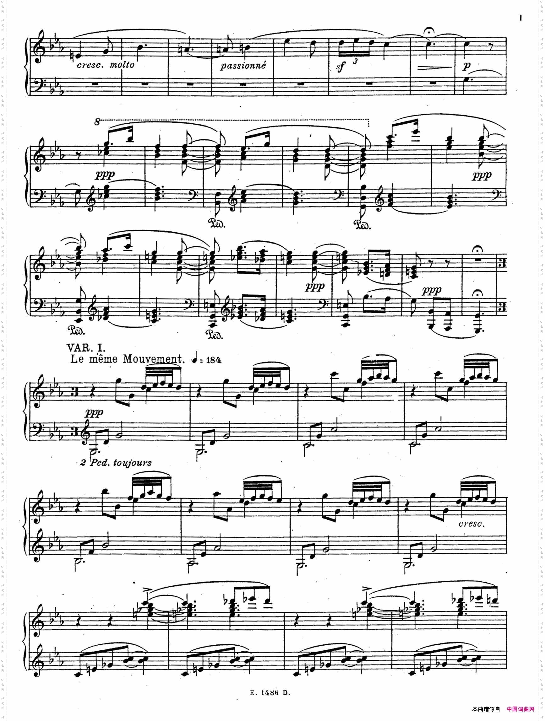 SonateRomantiqueOp·3浪漫奏鸣曲·Ⅰ_Sonate Romantique Op·3浪漫奏鸣曲·Ⅰ