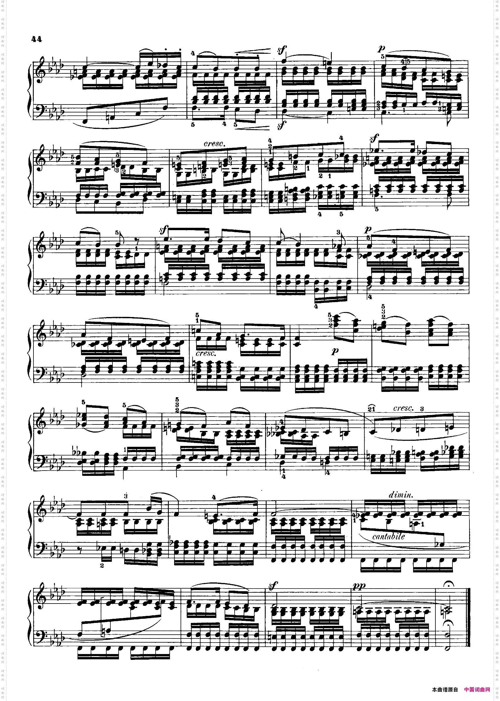 6PreludesFuguesOp·356首前奏曲与赋格·5_6 Preludes  Fugues Op·356首前奏曲与赋格·5