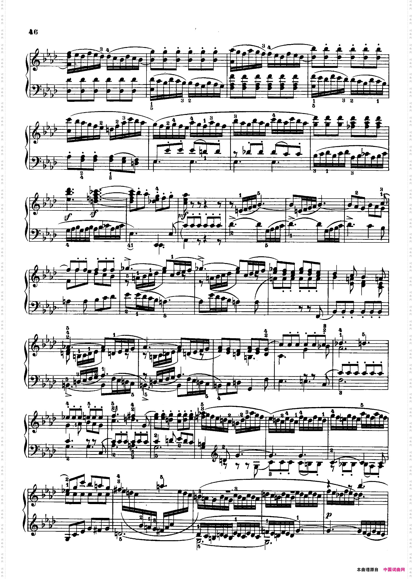 6PreludesFuguesOp·356首前奏曲与赋格·5_6 Preludes  Fugues Op·356首前奏曲与赋格·5