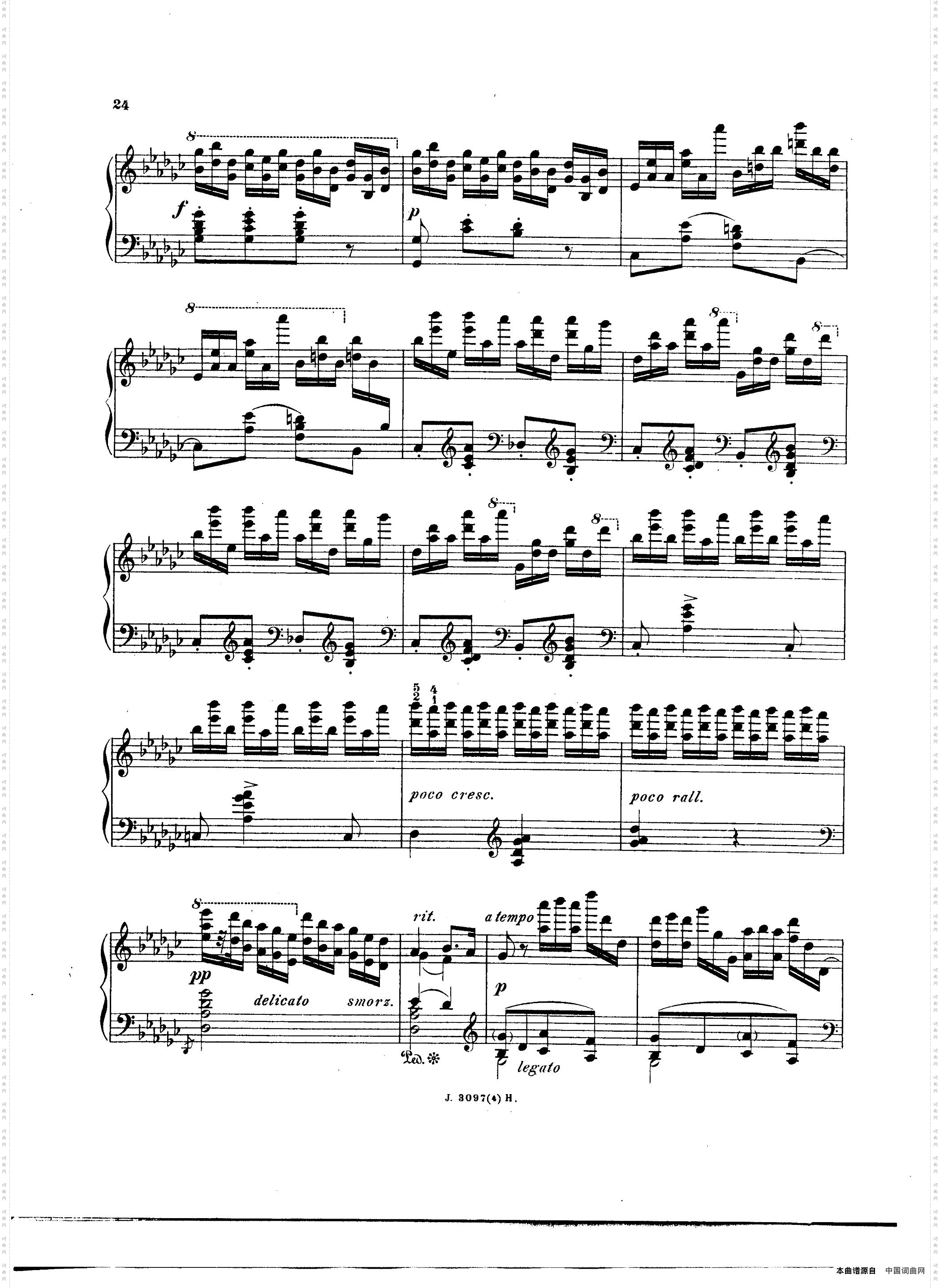 6EtudesdeConcert6首音乐会练习曲·4_6 Etudes de Concert6首音乐会练习曲·4