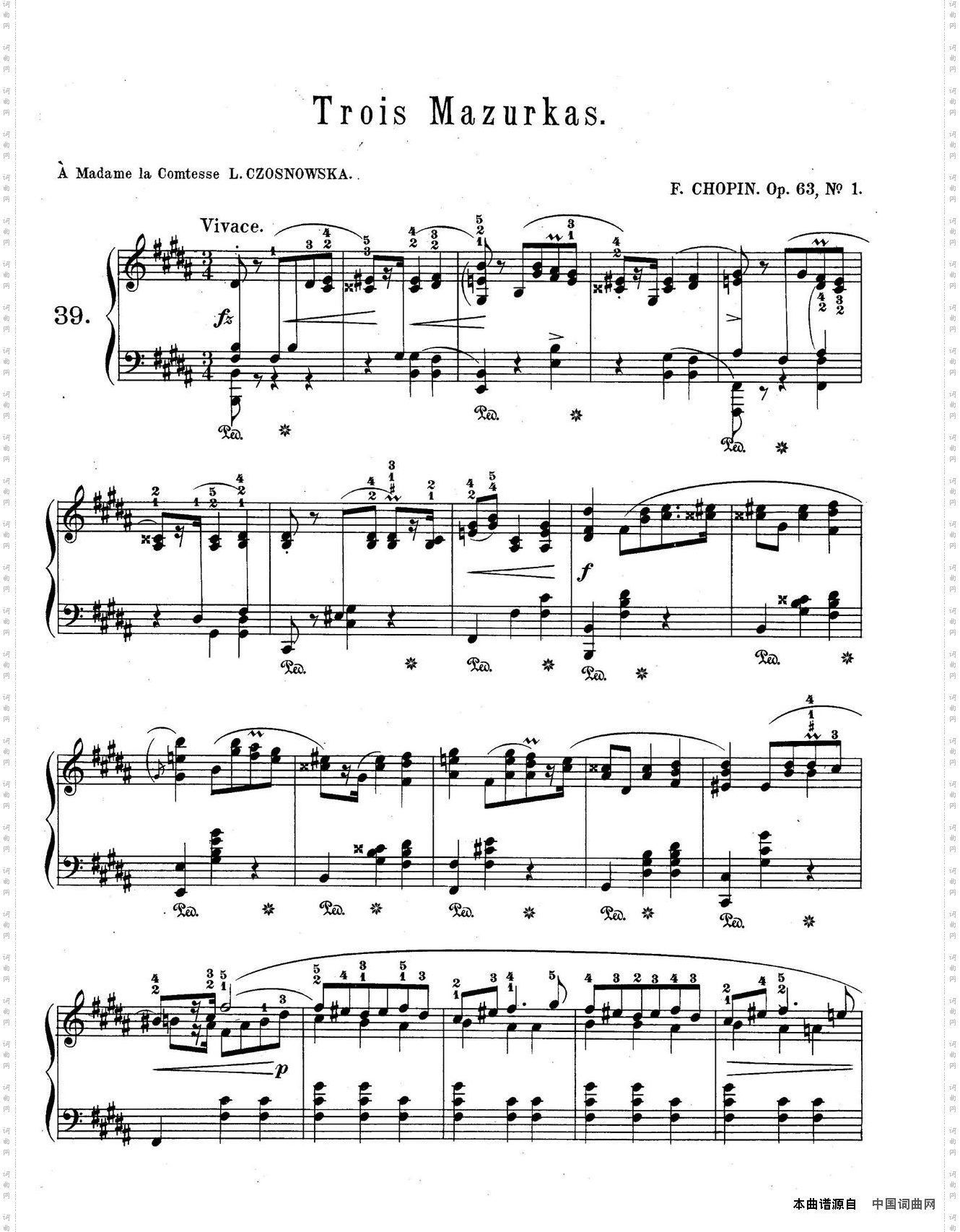 TroisMazurkasOp·633首玛祖卡舞曲-1_Trois Mazurkas Op·633首玛祖卡舞曲-1