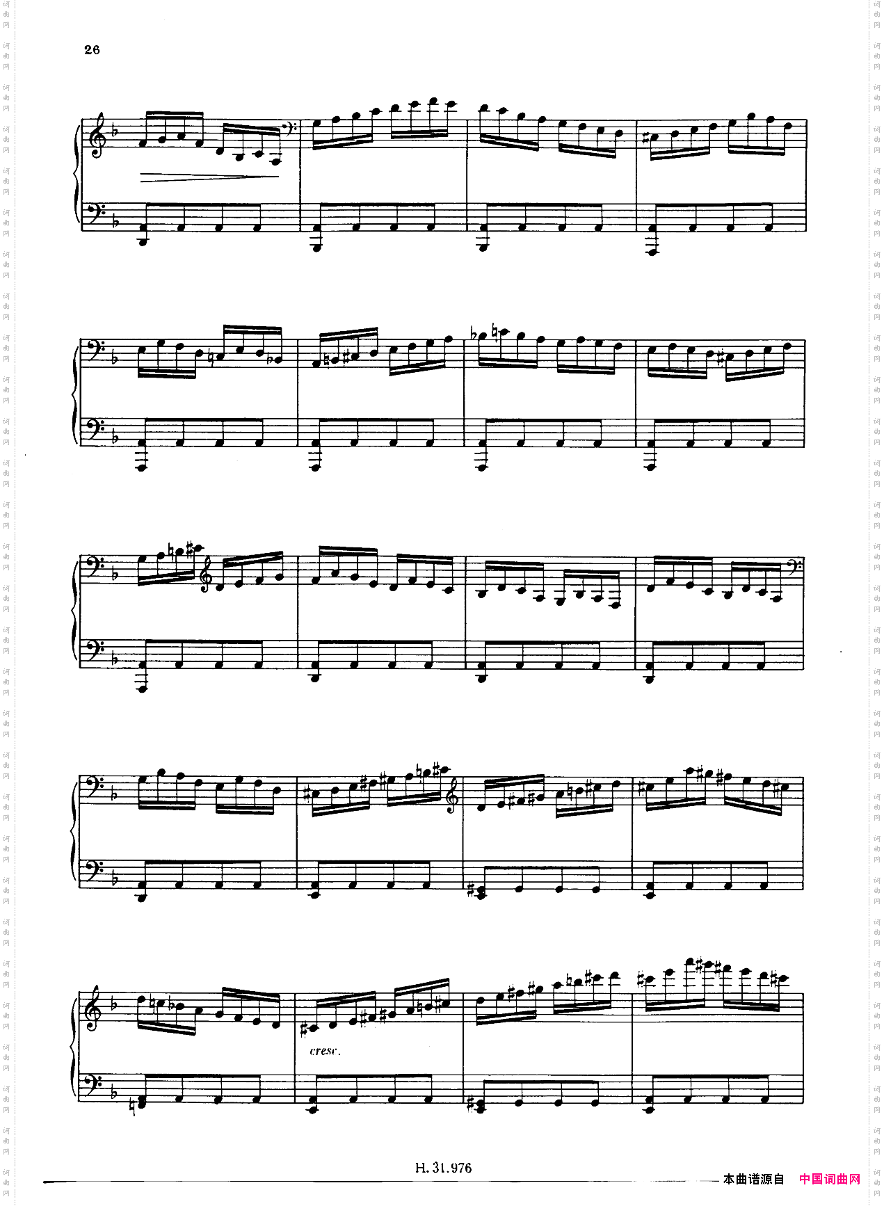 LechemindeferOp·27d小调练习曲·铁路_Le chemin de fer Op·27d小调练习曲·铁路