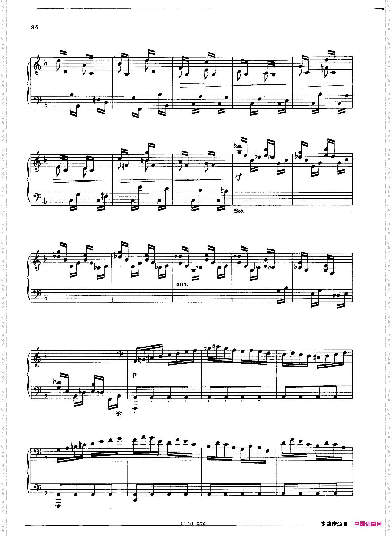 LechemindeferOp·27d小调练习曲·铁路_Le chemin de fer Op·27d小调练习曲·铁路