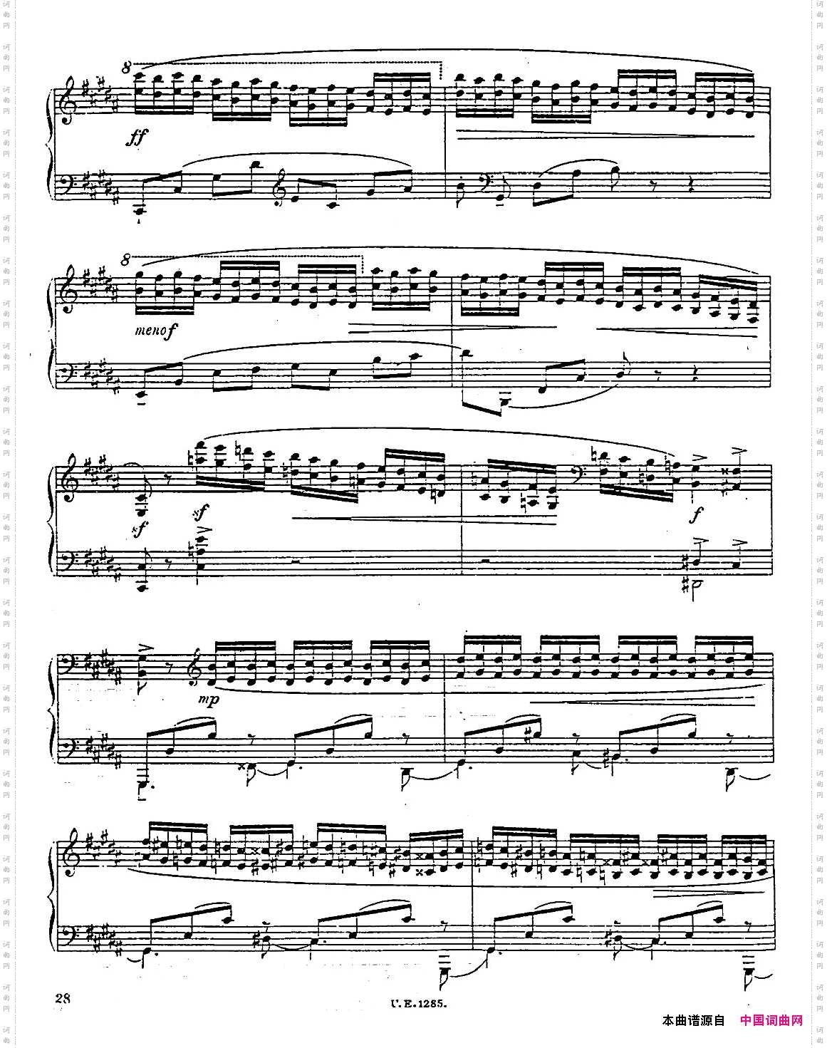 FiveSpecialStudiesafterChopin5首肖邦练习曲·4_Five Special Studies after Chopin5首肖邦练习曲·4