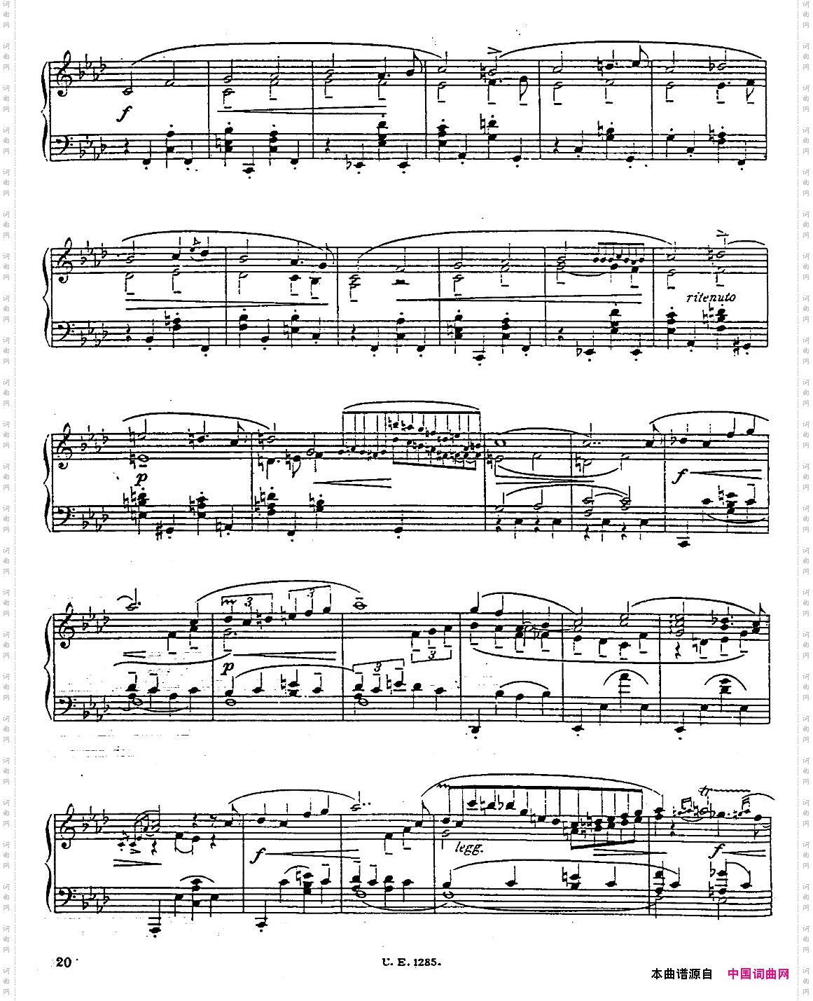 FiveSpecialStudiesafterChopin5首肖邦练习曲·3_Five Special Studies after Chopin5首肖邦练习曲·3