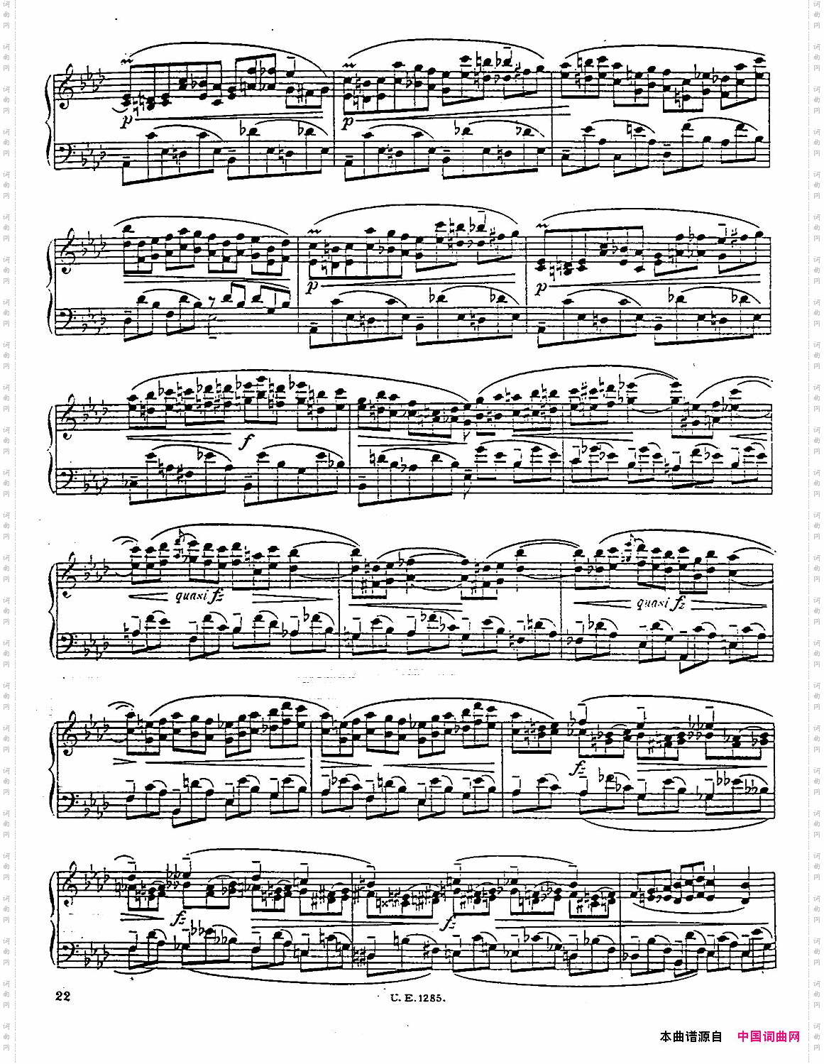 FiveSpecialStudiesafterChopin5首肖邦练习曲·3_Five Special Studies after Chopin5首肖邦练习曲·3