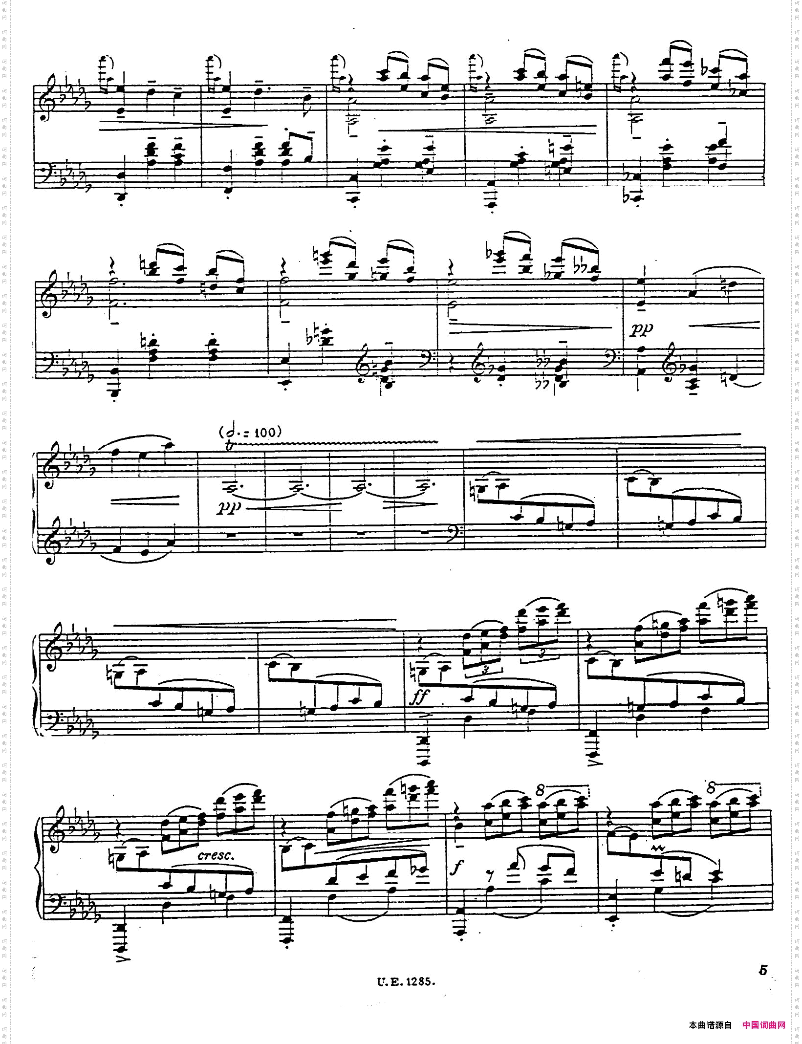 FiveSpecialStudiesafterChopin5首肖邦练习曲·1_Five Special Studies after Chopin5首肖邦练习曲·1