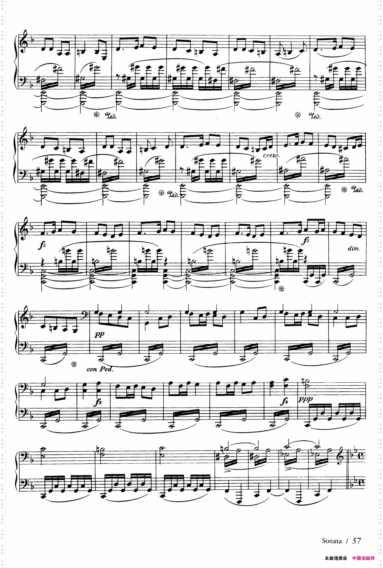 PianoSonatainFMajOp·12F大调钢琴奏鸣曲·第三乐章_Piano Sonata in F Maj Op·12F大调钢琴奏鸣曲·第三乐章