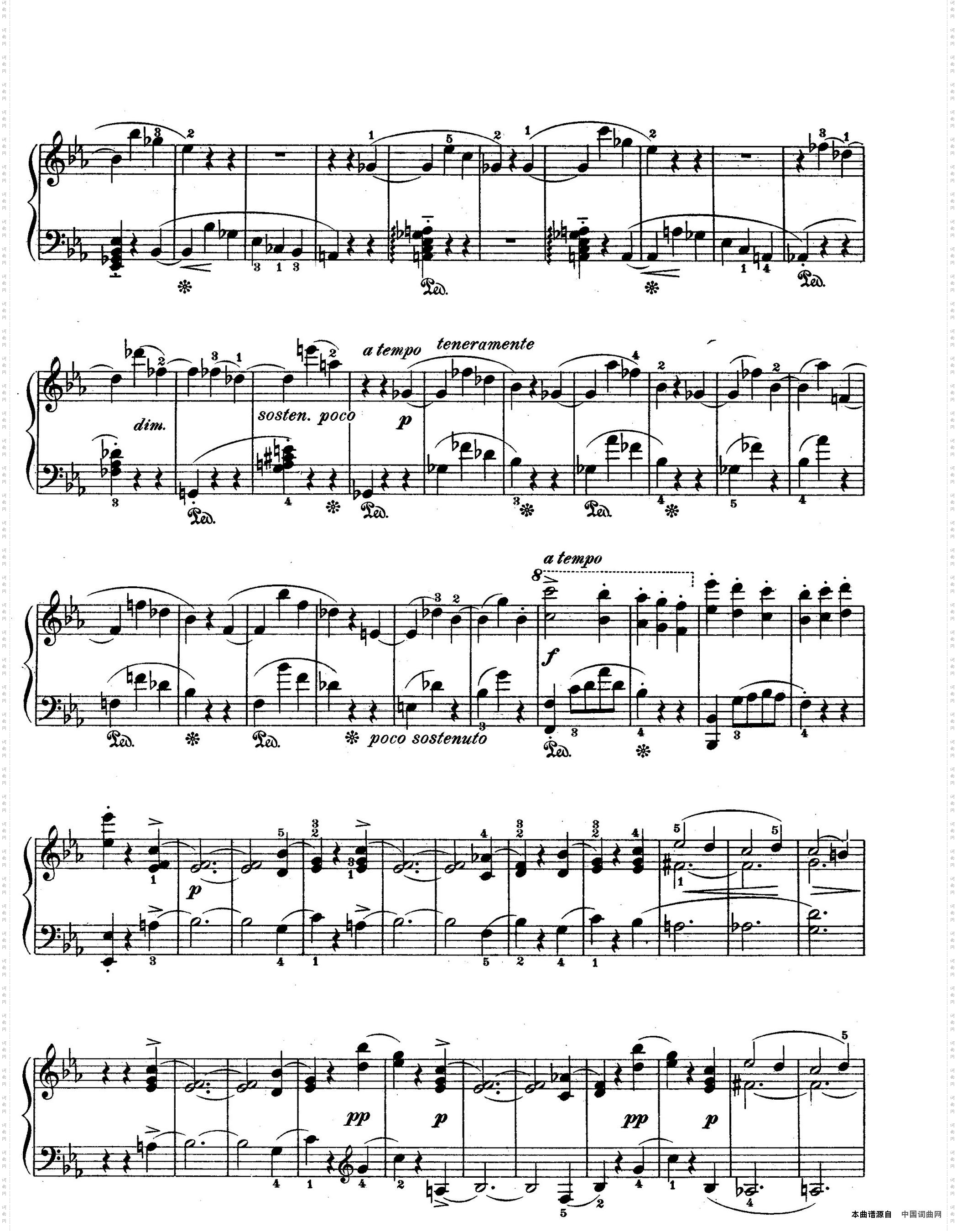 ScherzoineflatMinOp·4降e小调谐谑曲_Scherzo in e flat Min Op·4降e小调谐谑曲