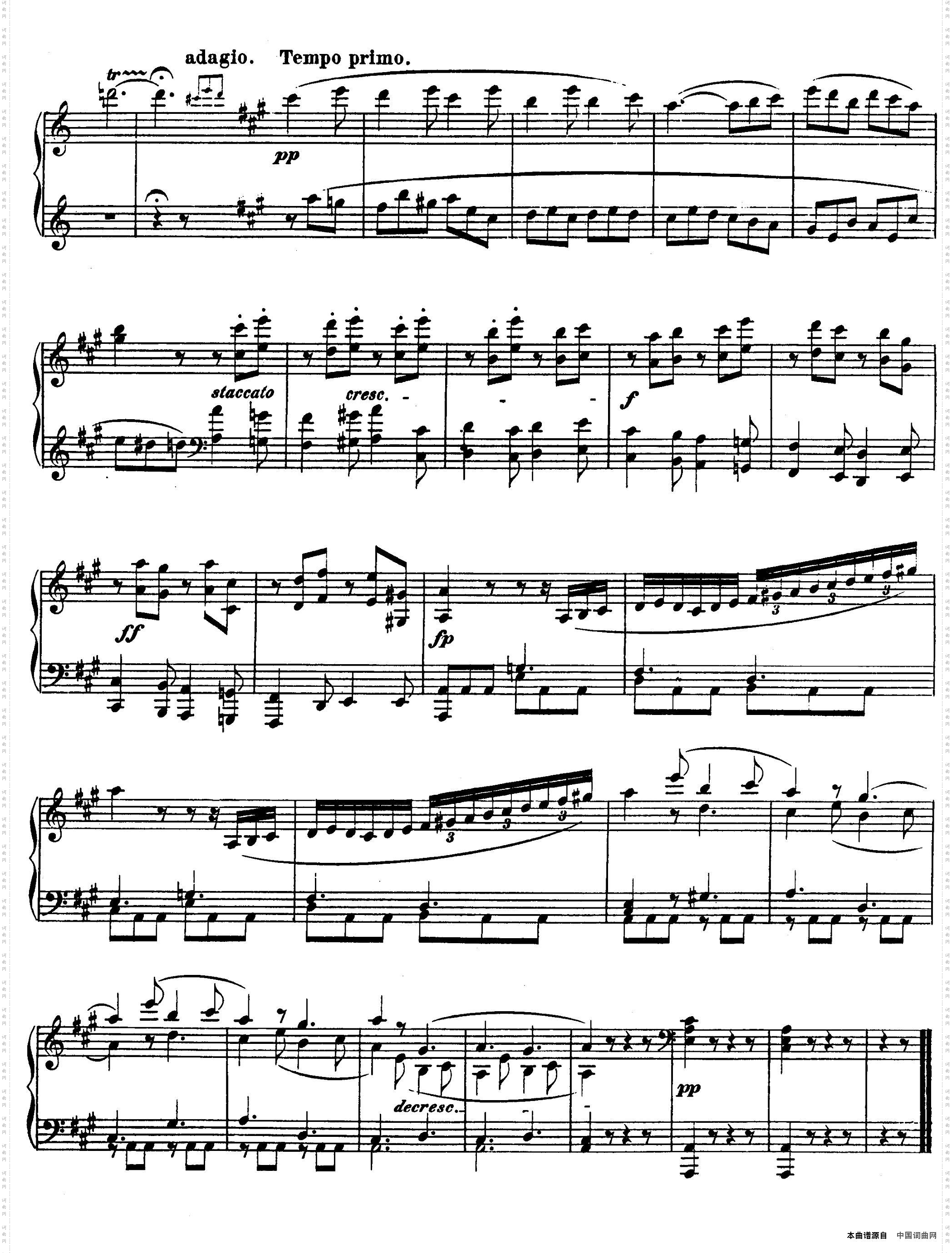 12VariationsonaDancebyWrantizkyWoO71伍拉尼茨基舞曲主题变奏曲_12 Variations on a Dance by Wrantizky WoO 71伍拉尼茨基舞曲主题变奏曲