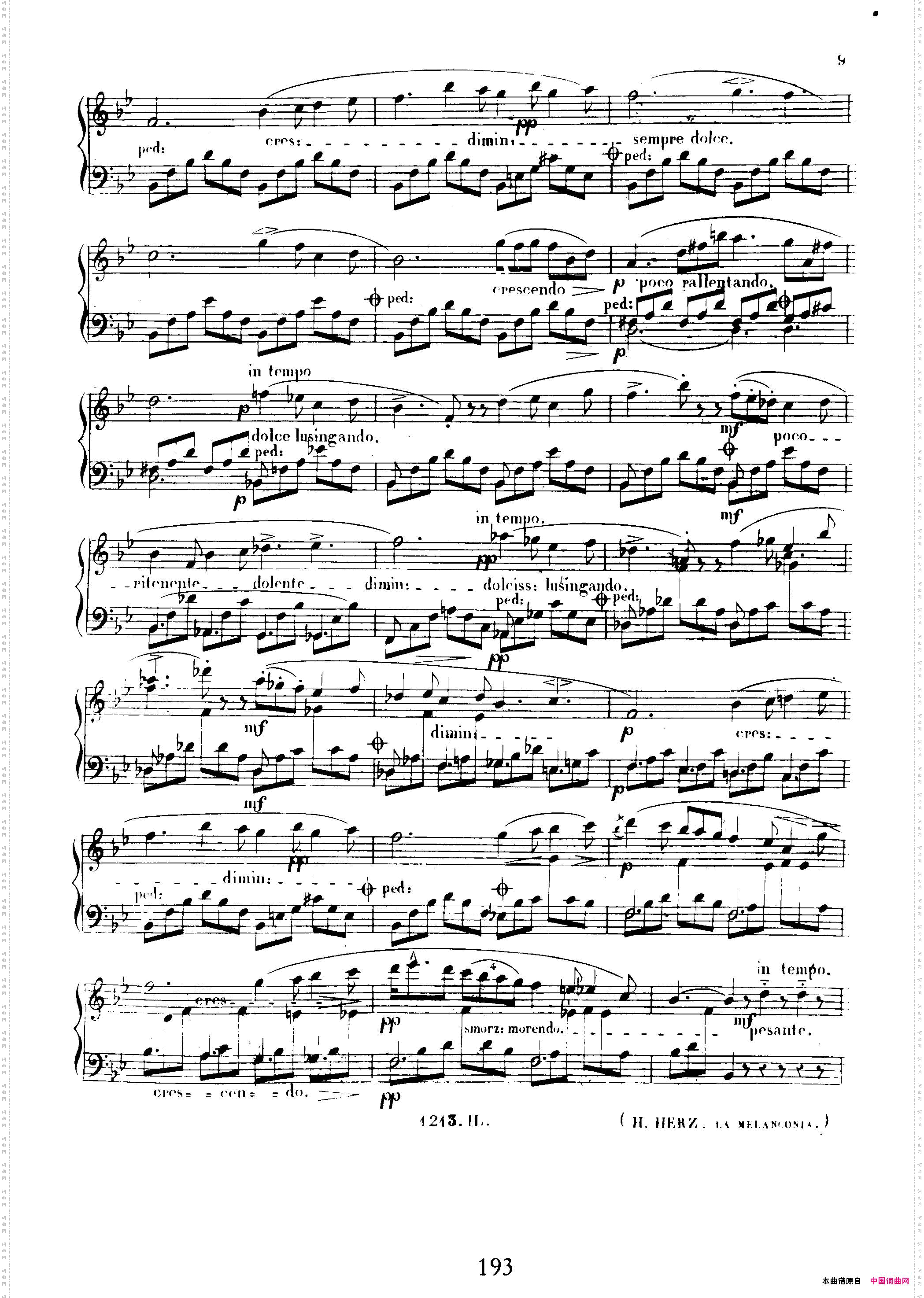 3 Nocturnes Caractéristiques Op·453首个性夜曲·2